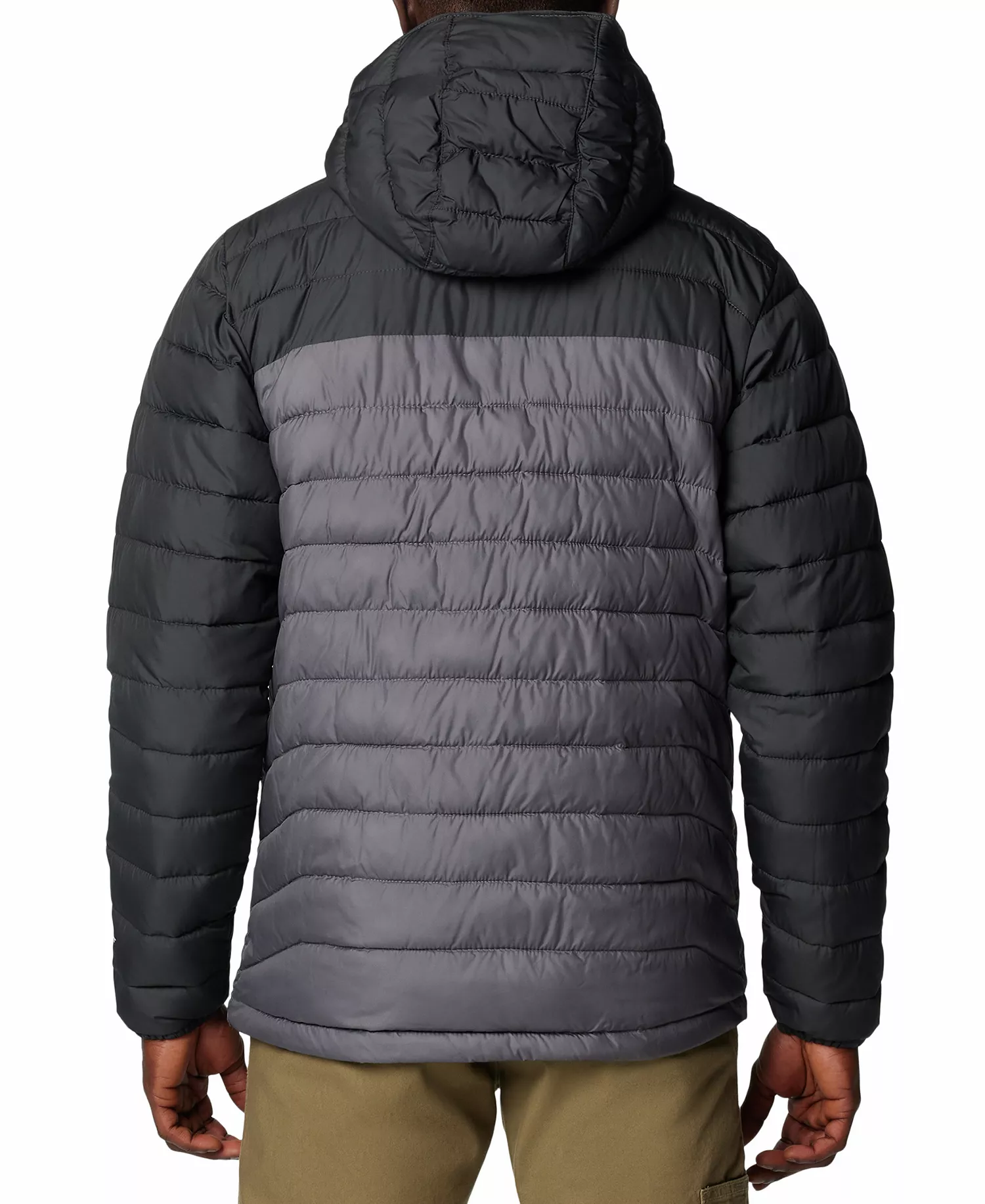 Men's Powder Lite II Hooded Jacket - Black - L
