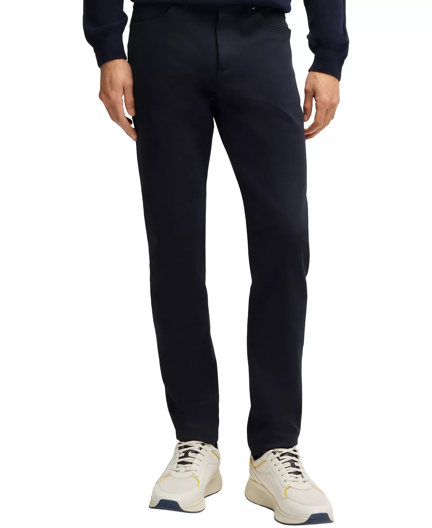 Porsche x BOSS Tapered-Fit Jeans - Navy - 36x32