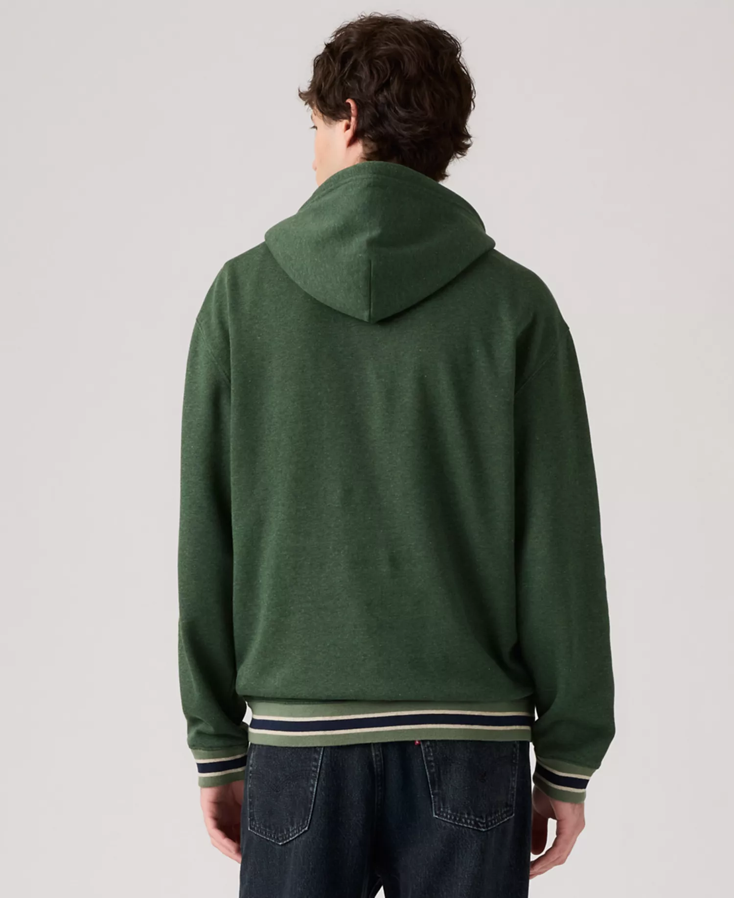 Men's Logo Graphic Hoodie - Duffel Green - 2XL