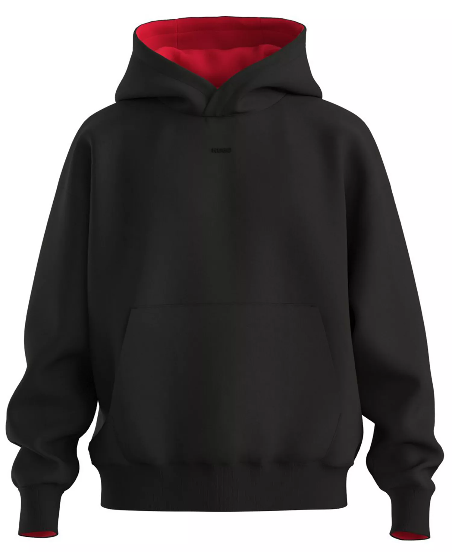 Men's Daneony Relaxed-Fit Hoodie - Black - 2XL
