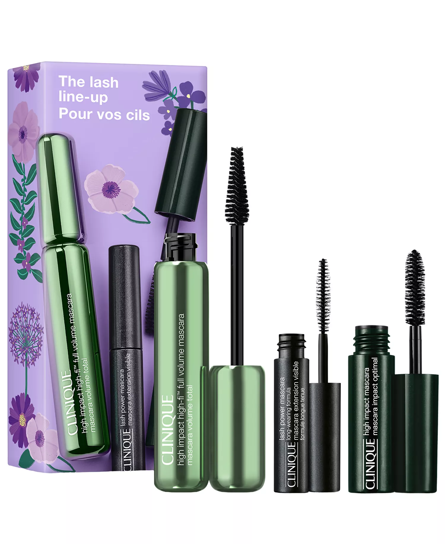 3-Pc. Lash Lineup Mascara Gift Set - No Color - NO SIZE