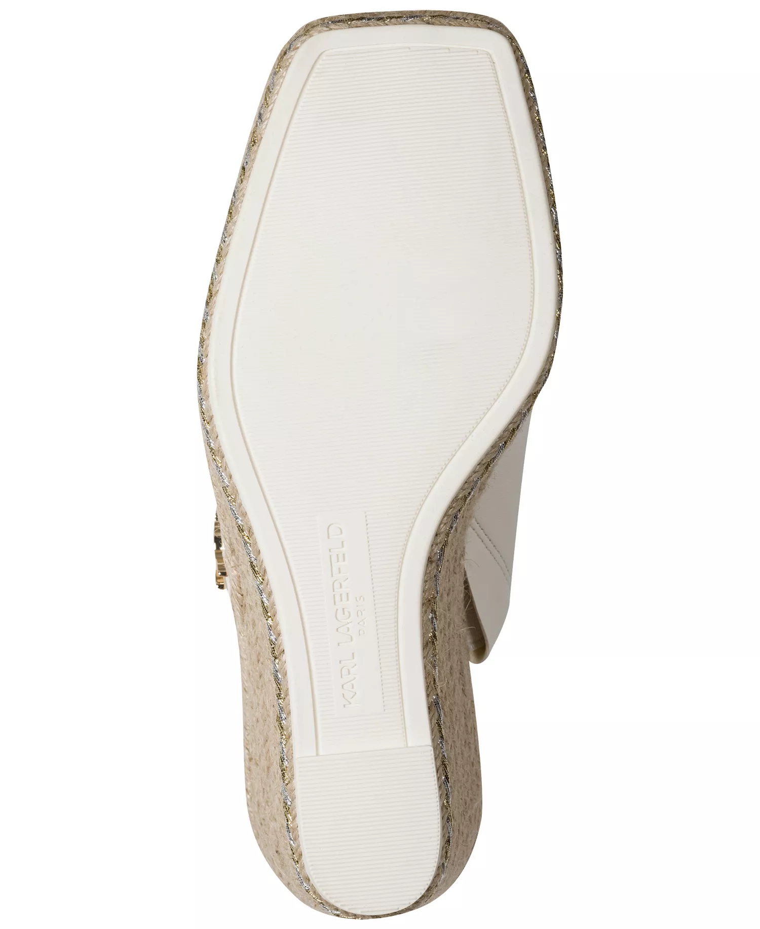 Women's Clove Slip-On Wedge Sandals - Cream - 10M