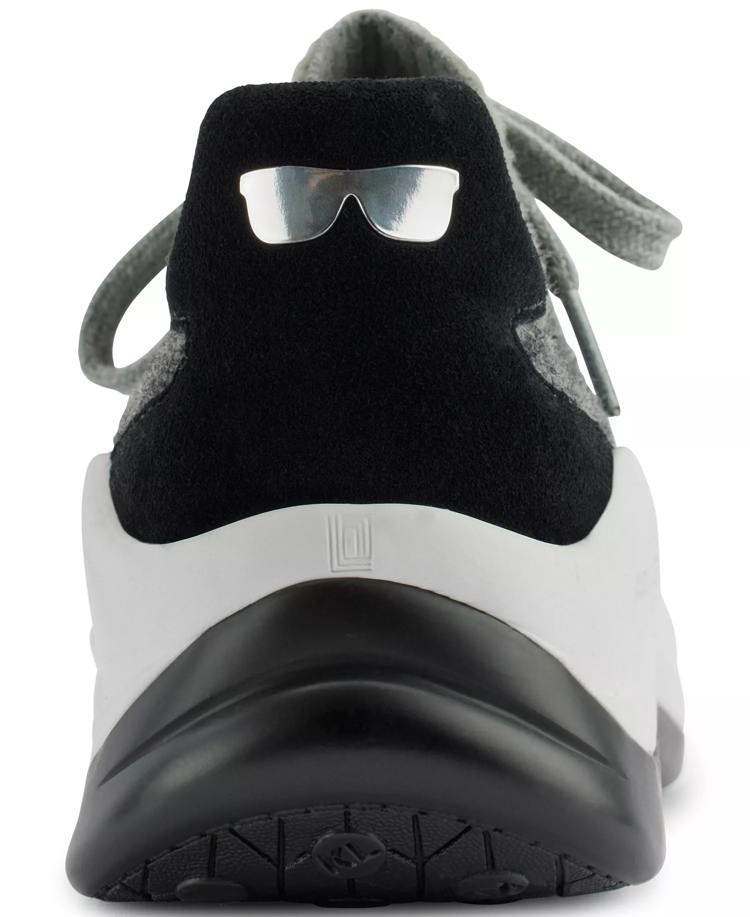 Women's Carsyn Lace Up Sneakers - Grey/black - 6.5M