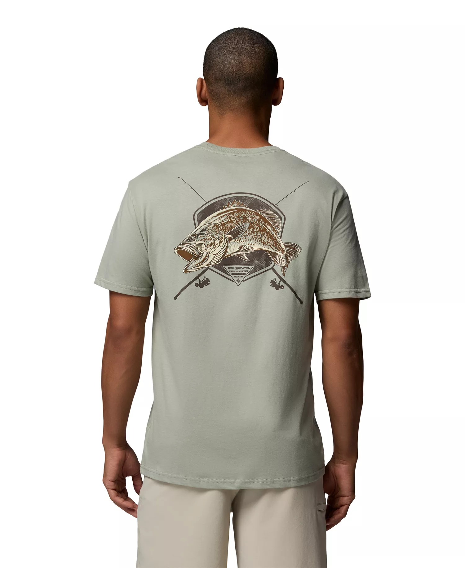 Men's Short-Sleeve Garett Graphic T-Shirt - Sage - L
