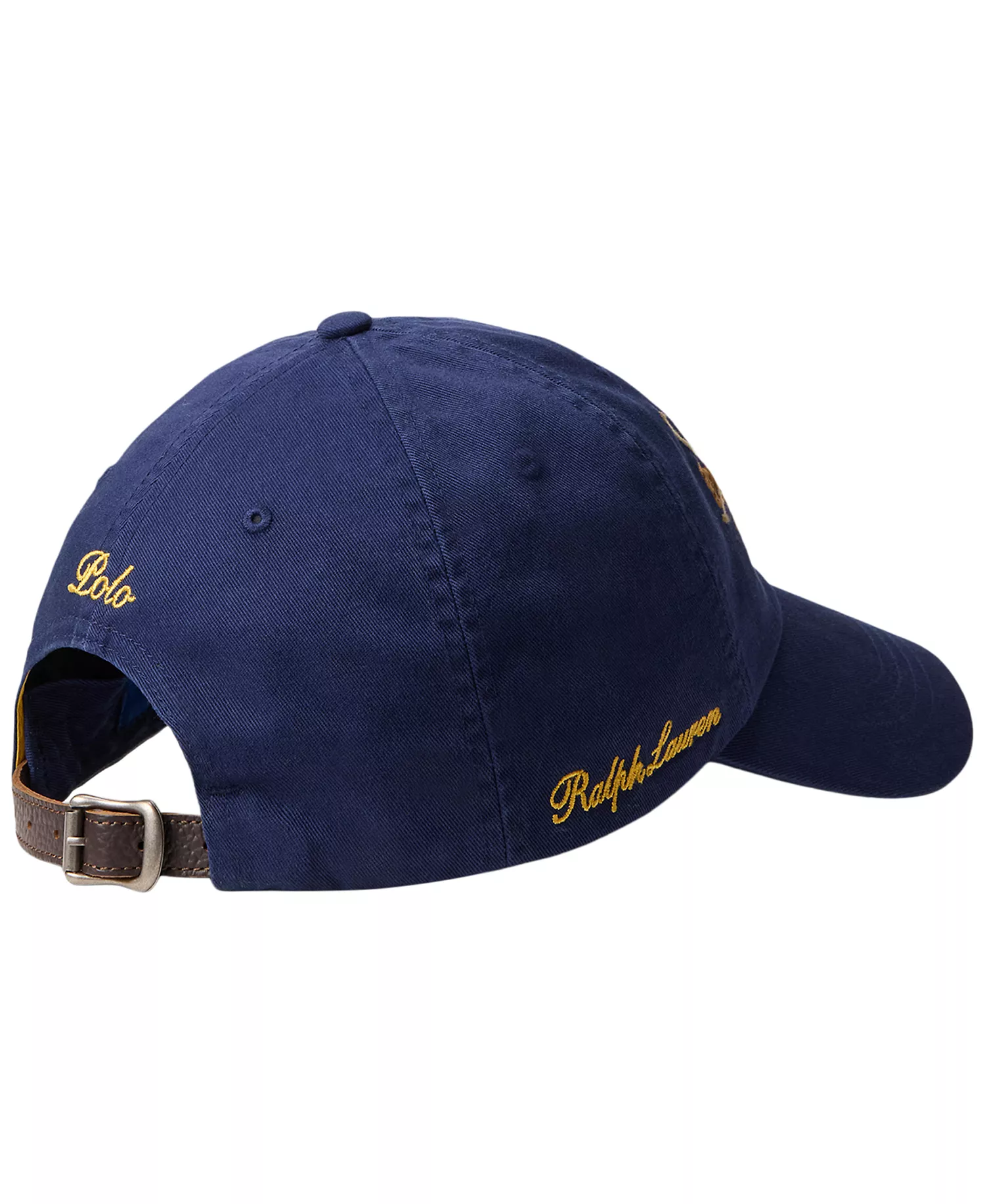 Men's Triple-Pony Twill Ball Cap - Newport Navy - ONE SIZE