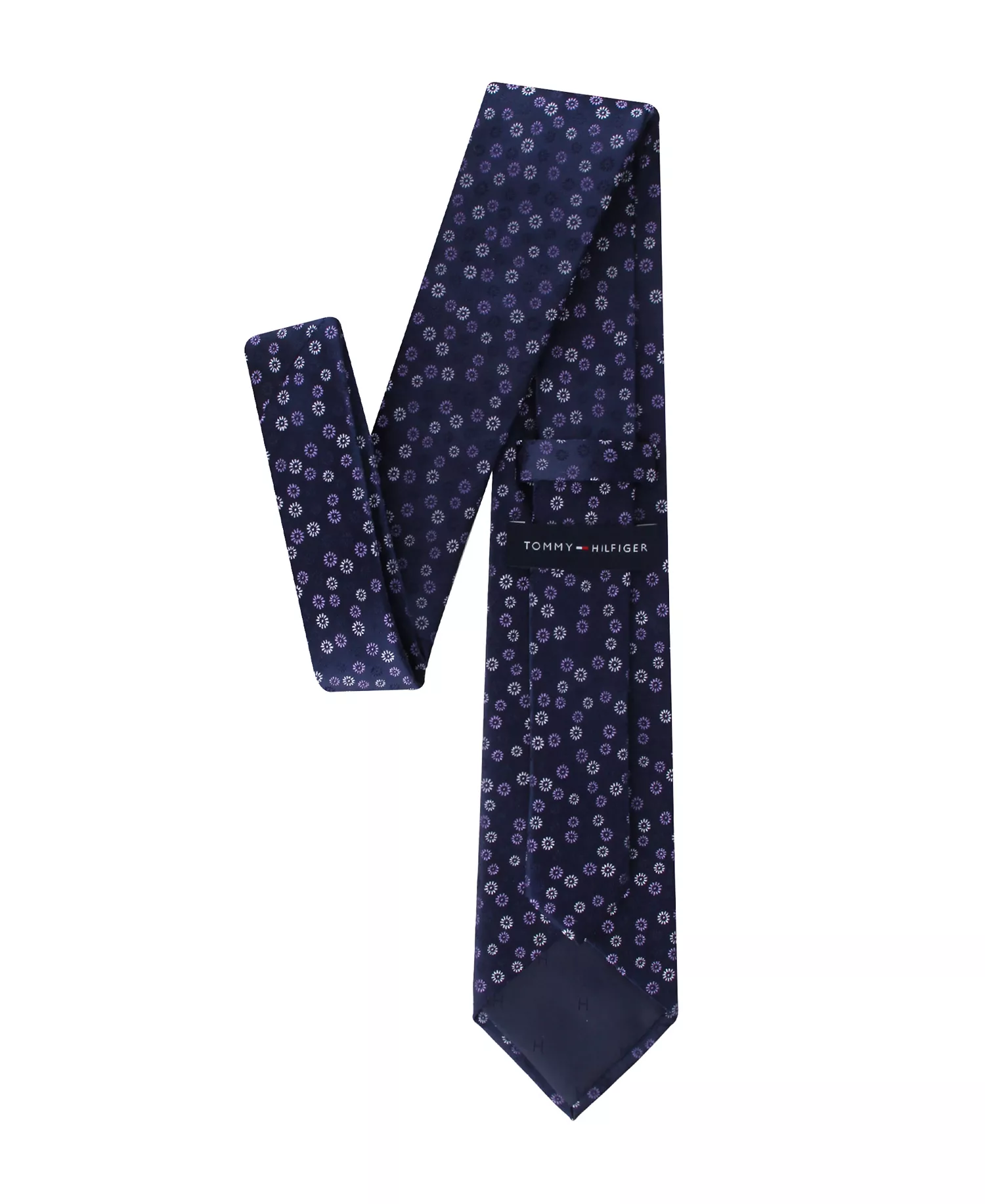 Men's Nadia Floral Tie - Dark blue - ONE SIZE