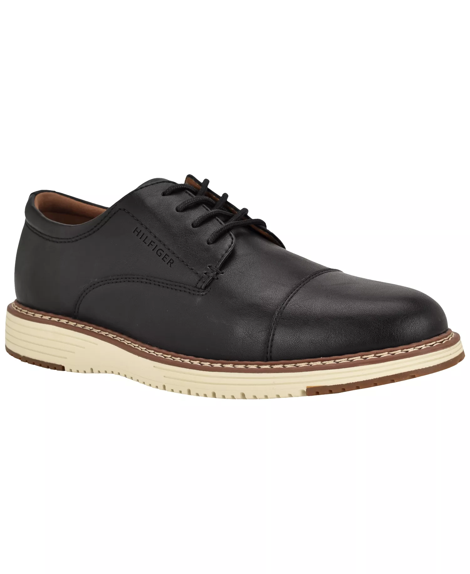 Men's Hitcher Casual Lace-Up Oxford Shoes - Black - 10