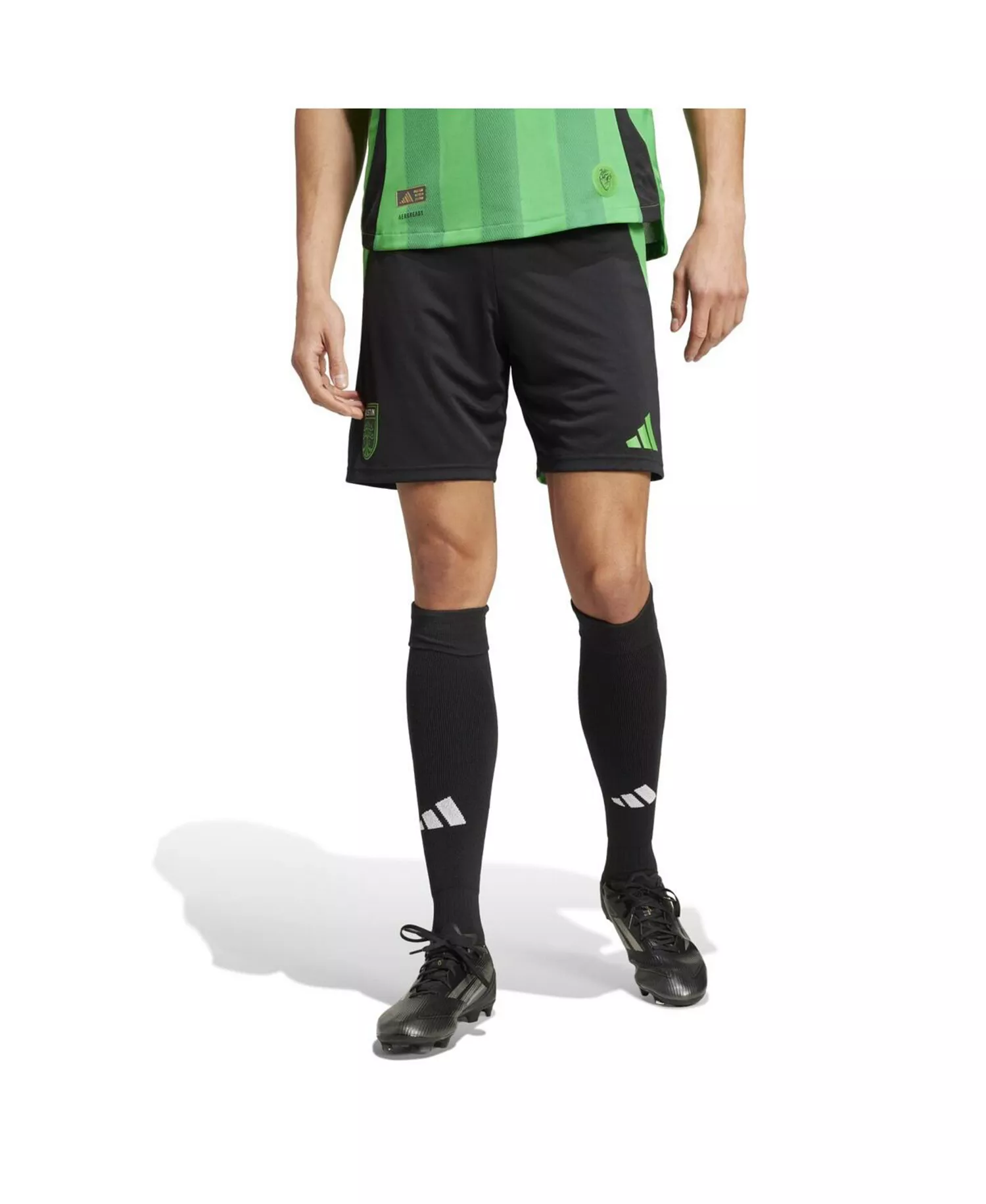Men's Black Austin FC Home 2025 The Heartbeat Kit Authentic Shorts - Black - L
