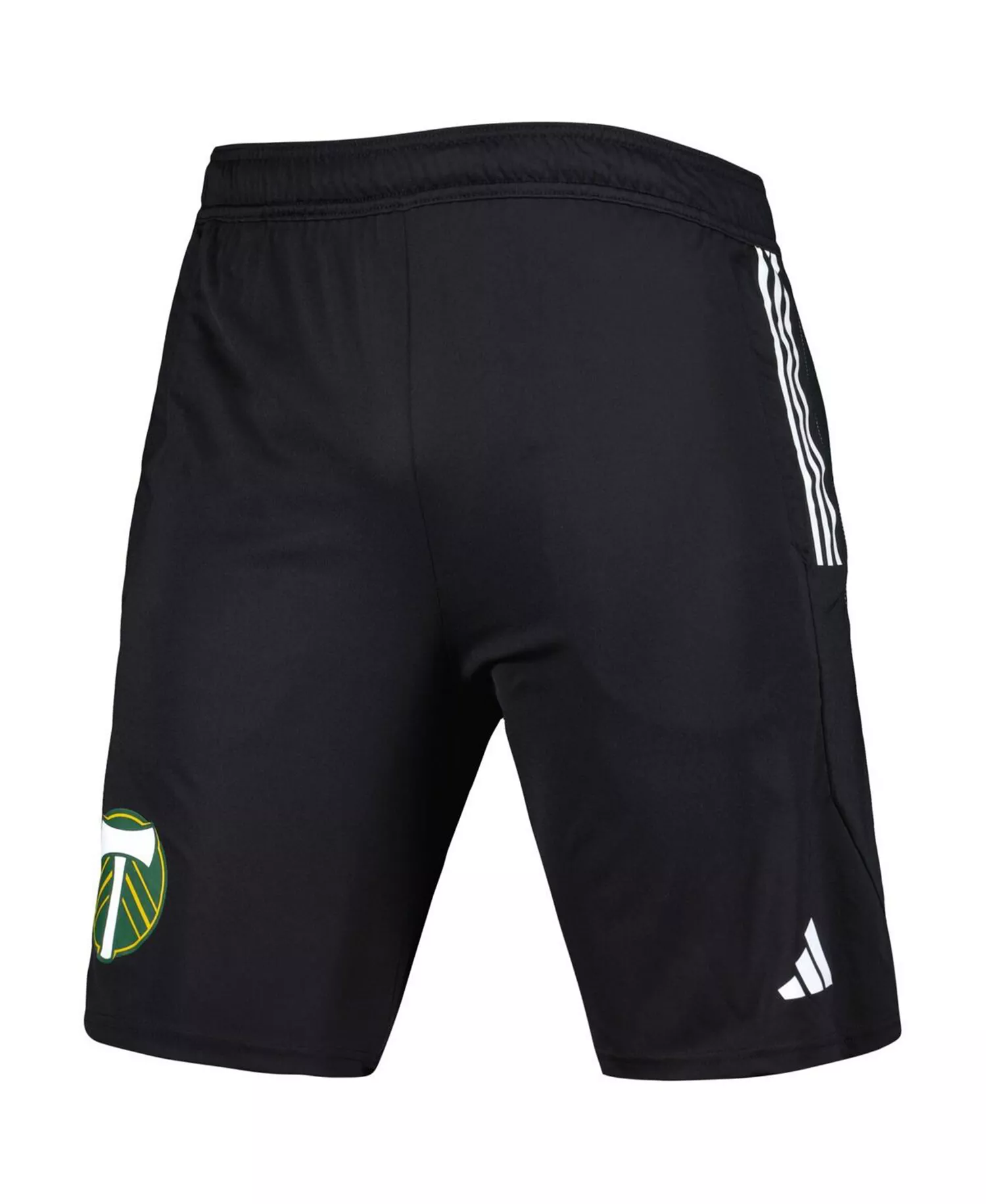 Men's Black Portland Timbers 2023 On-Field AEROREADY Training Shorts - Black - 2XL