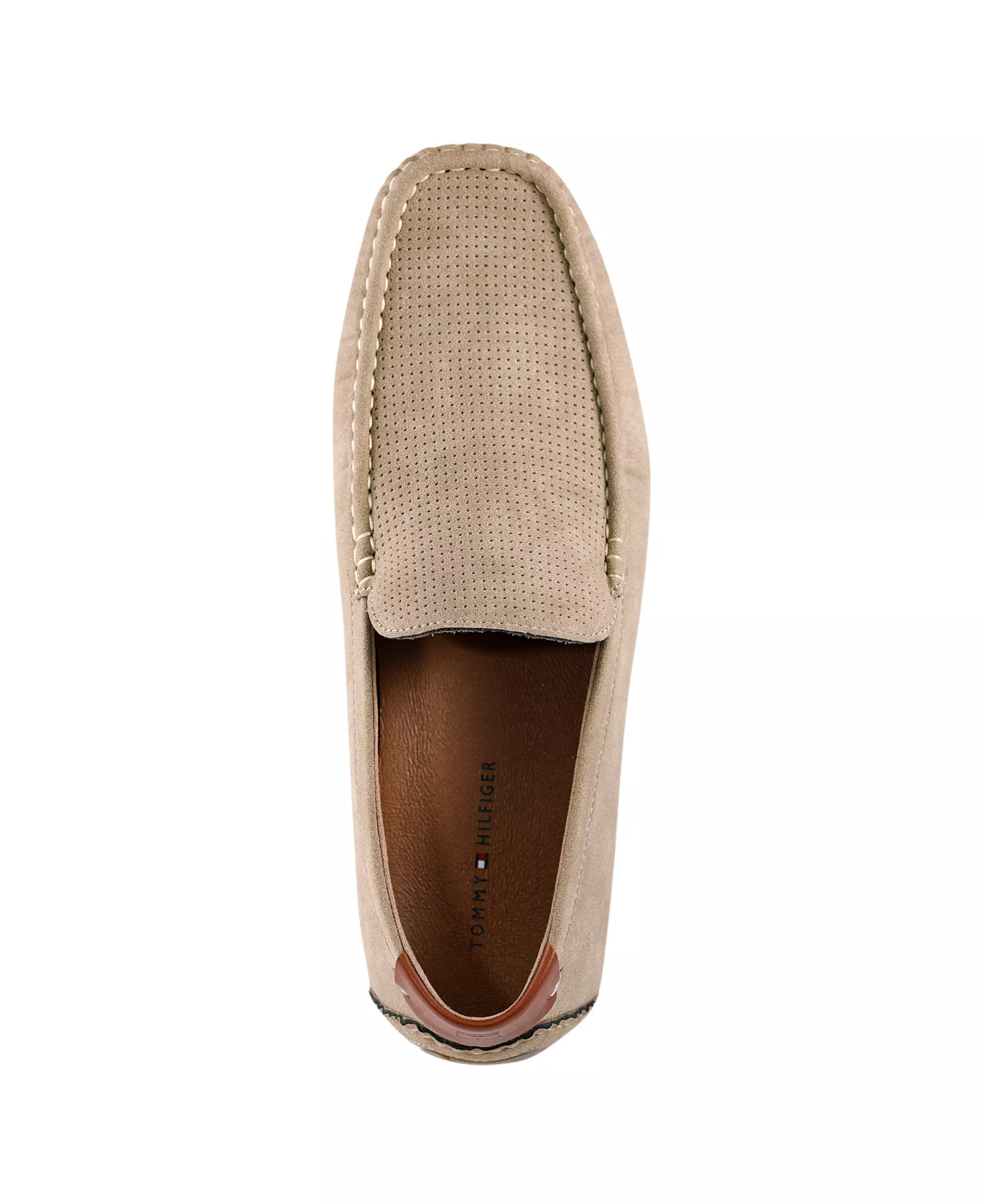Men's Alvie Moc Toe Driving Loafers - Taupe Perf - 10.5M