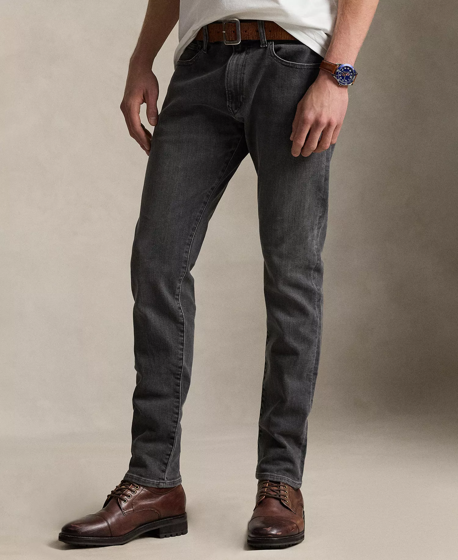 Men's Parkside Active Taper Zip-Fly Stretch Jeans - Fogland - 30x30