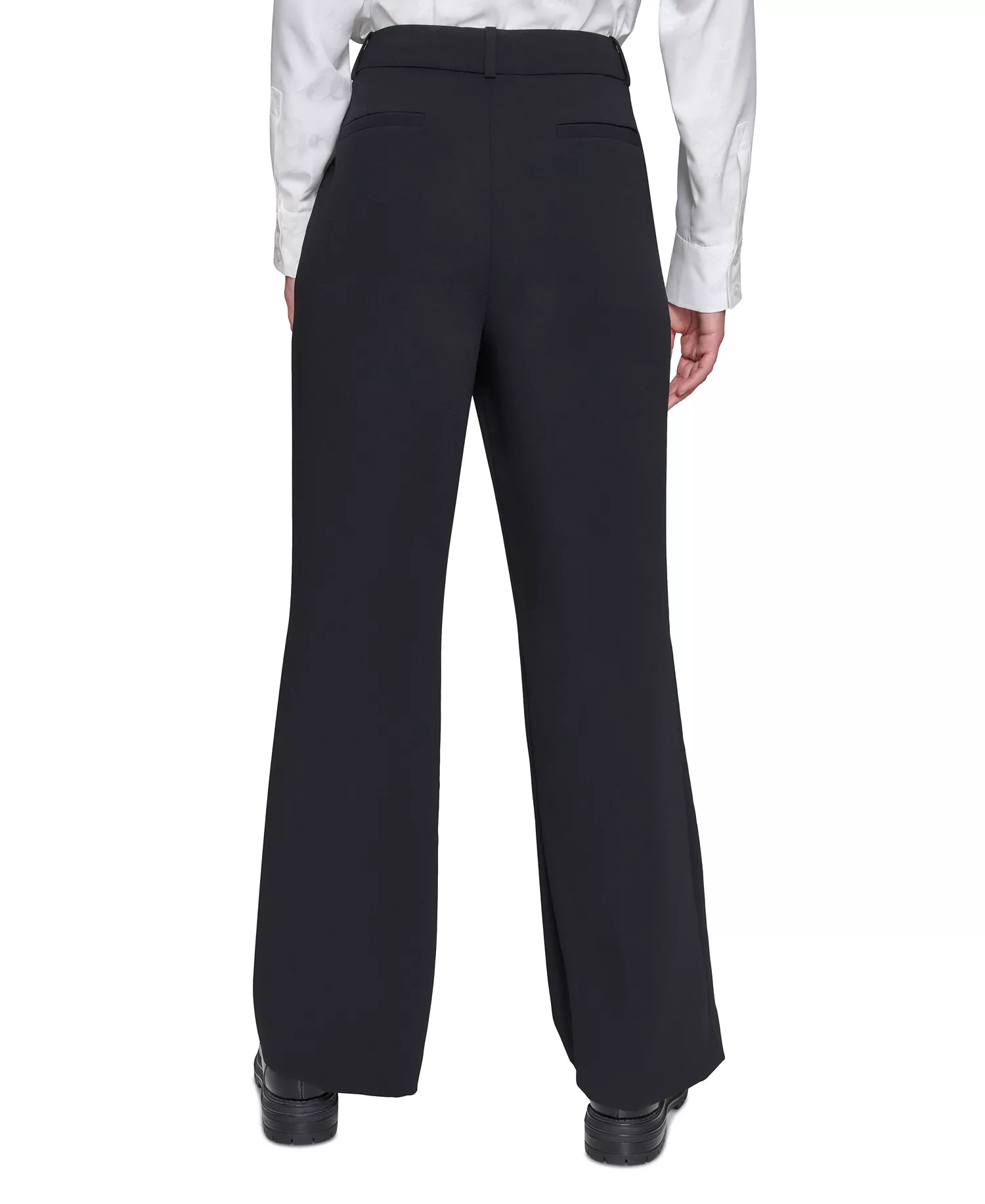 Women's Bootcut High-Rise Pants - Black - 10