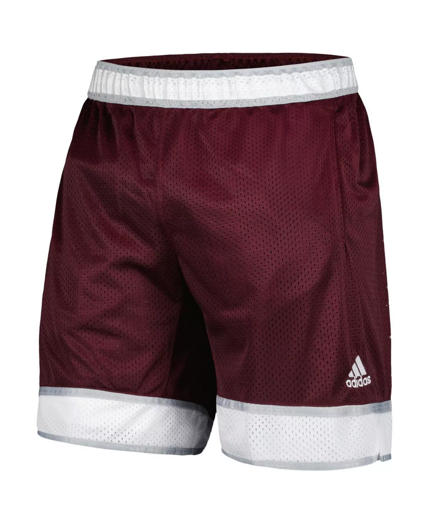 Men's Maroon Texas A&M Aggies Swingman AEROREADY Basketball Shorts - Maroon - 2XL