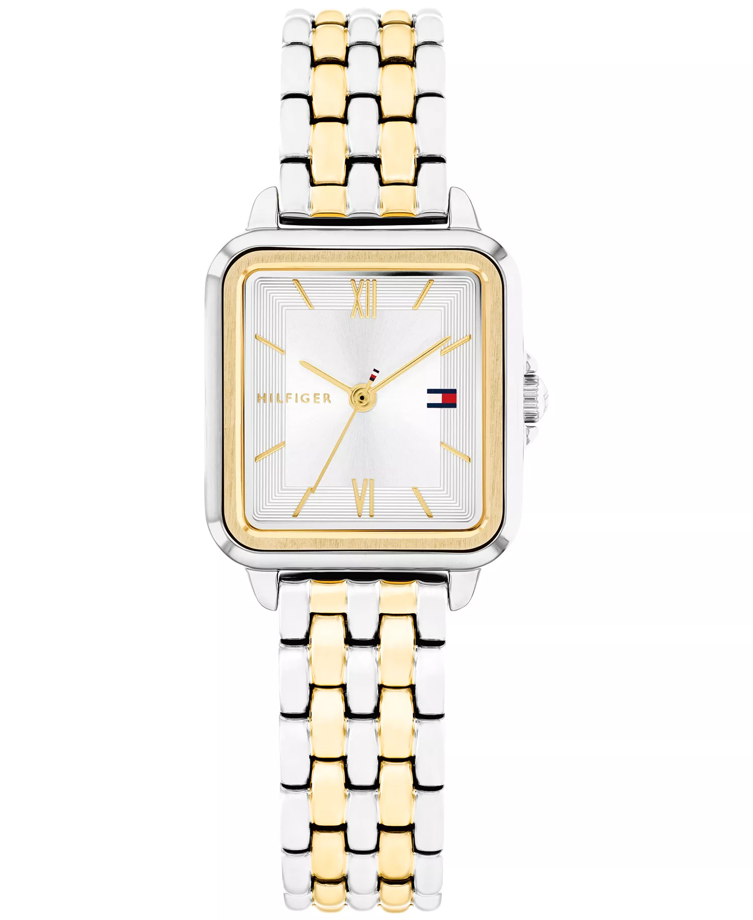 Women's Quartz Two Tone Stainless Steel Bracelet Watch, 22.5mm - Two Tone - 22.5