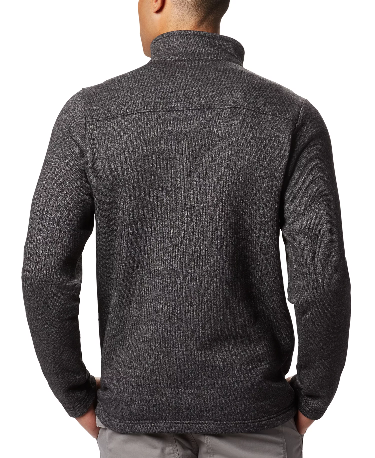 Men's Great Hart Mountain III Half Zip Sweatshirt - Black - L