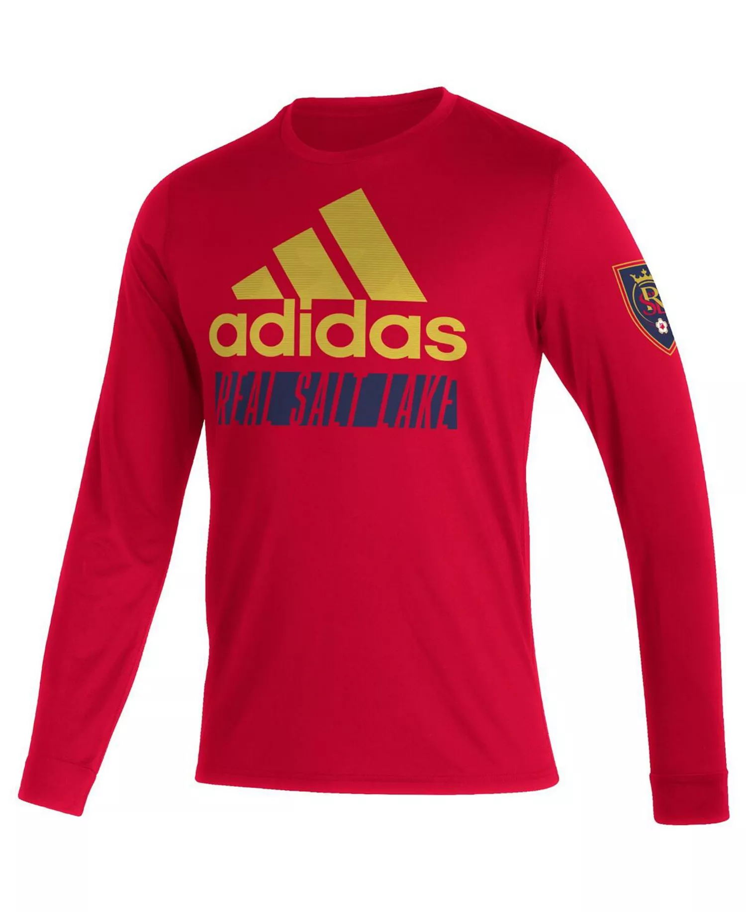 Men's Red Real Salt Lake Vintage Performance Long Sleeve T-Shirt - Red - L