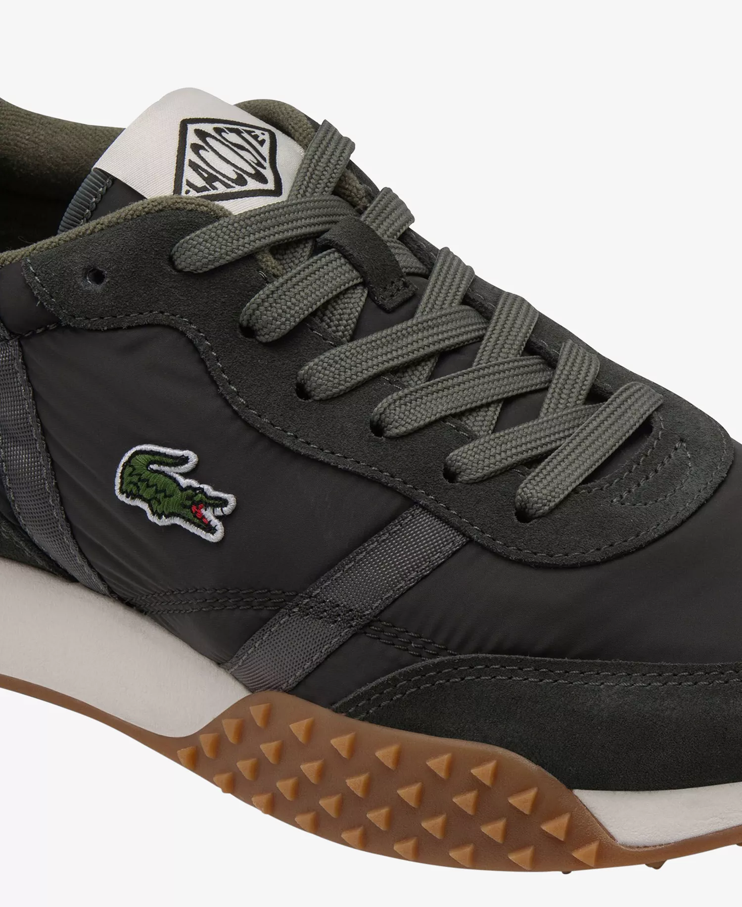 Men's Lace-Up L-Spin EVO Sneakers - Khaki/Gum - 10