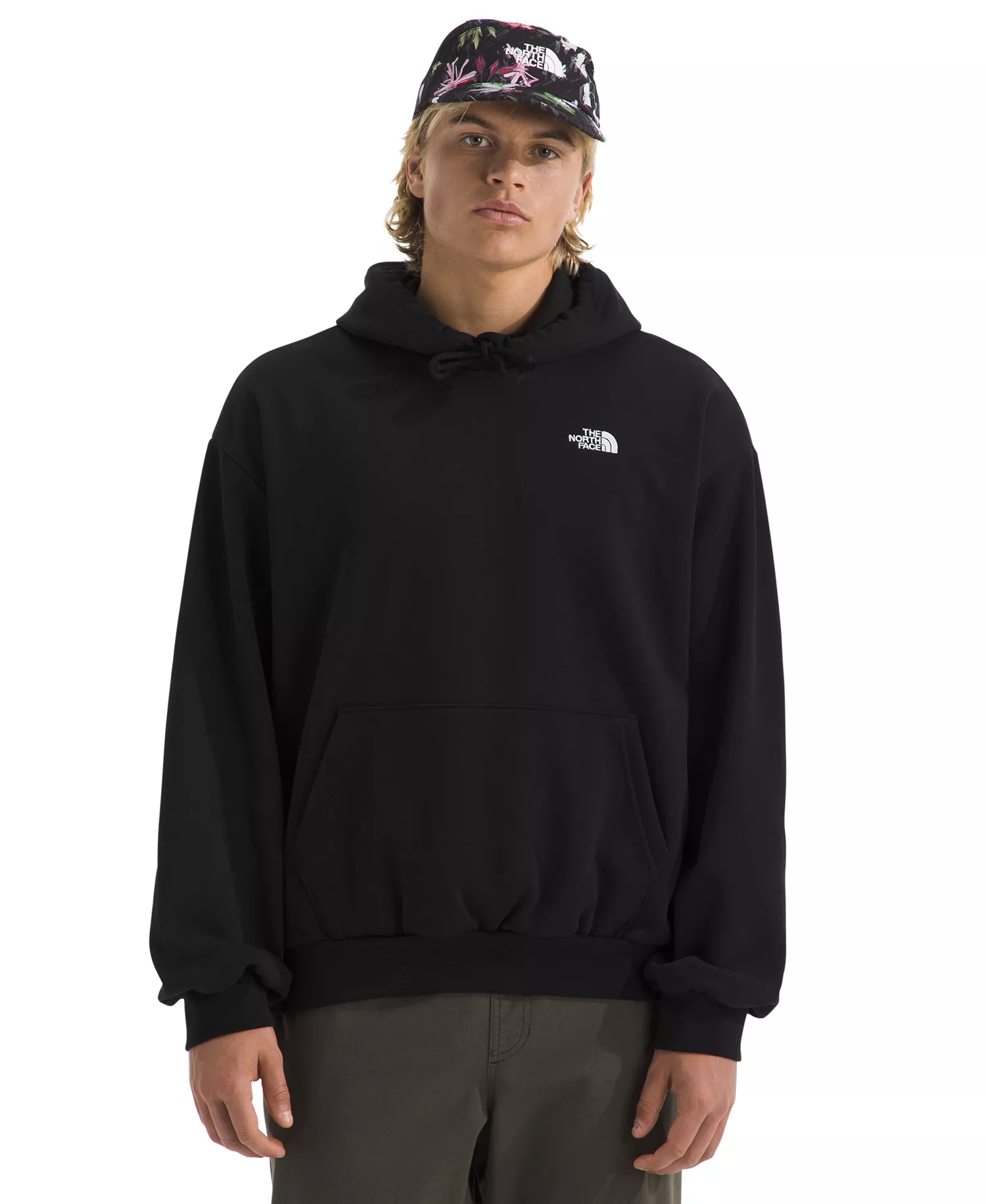 Men's Evolution Simple Dome Oversized Hoodie - Black - 2XL