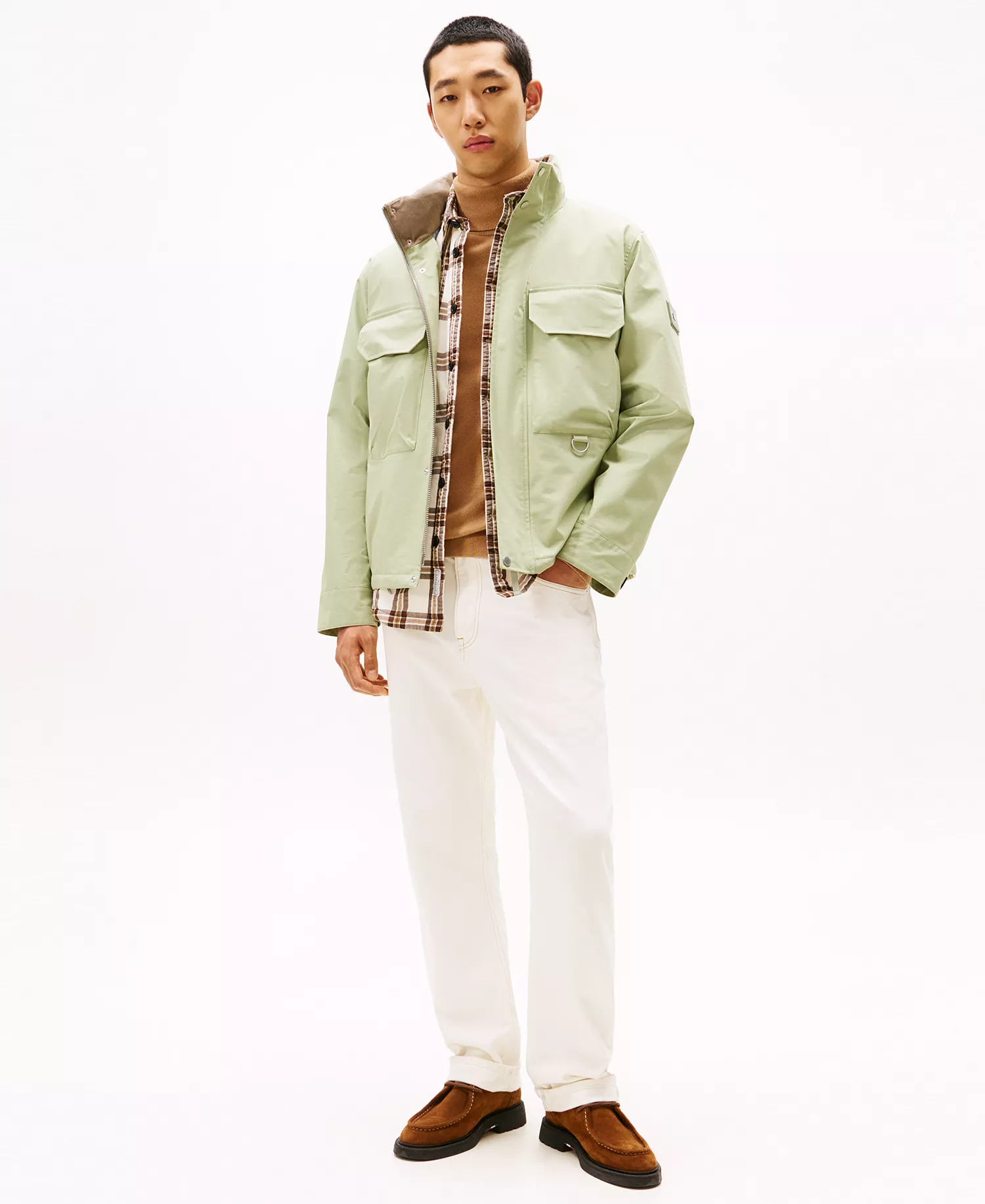 Men's Wet Weather Ripstop Wader Jacket - Earth Sage - L