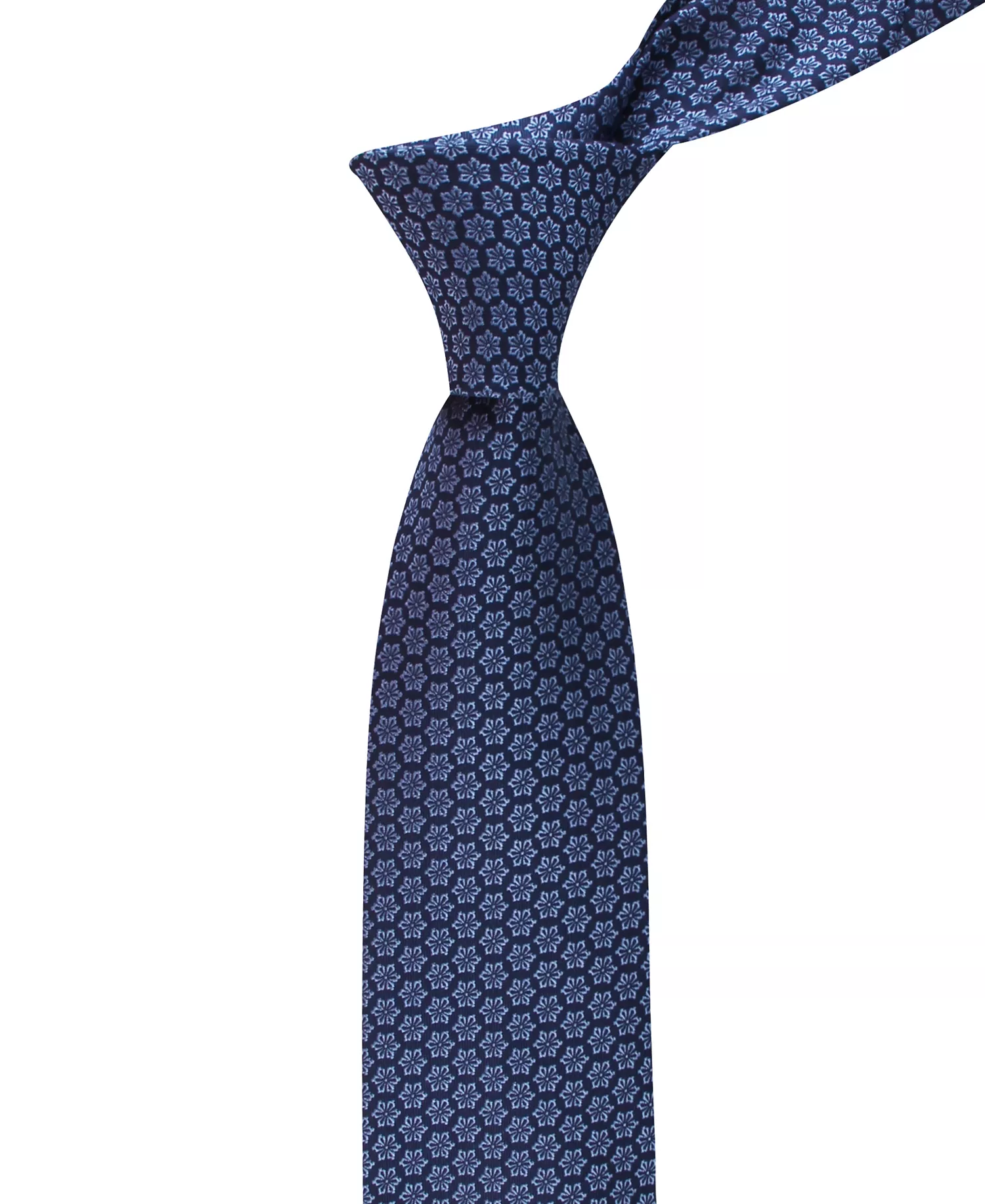 Men's Paige Floral Tie - Navy - ONE SIZE