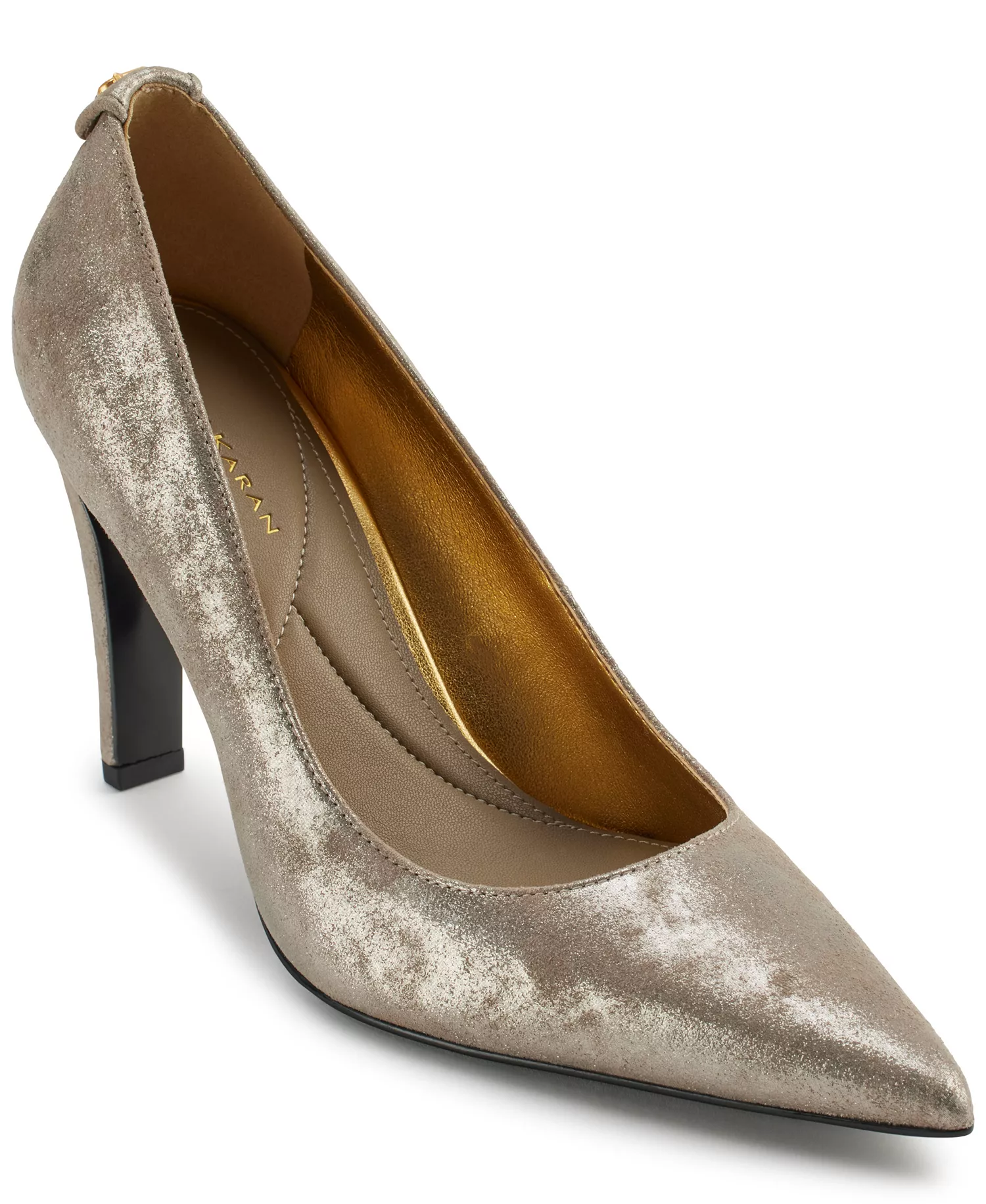 Women's Donna Pointed Toe Pumps - Cloud, Silver - 6.5M