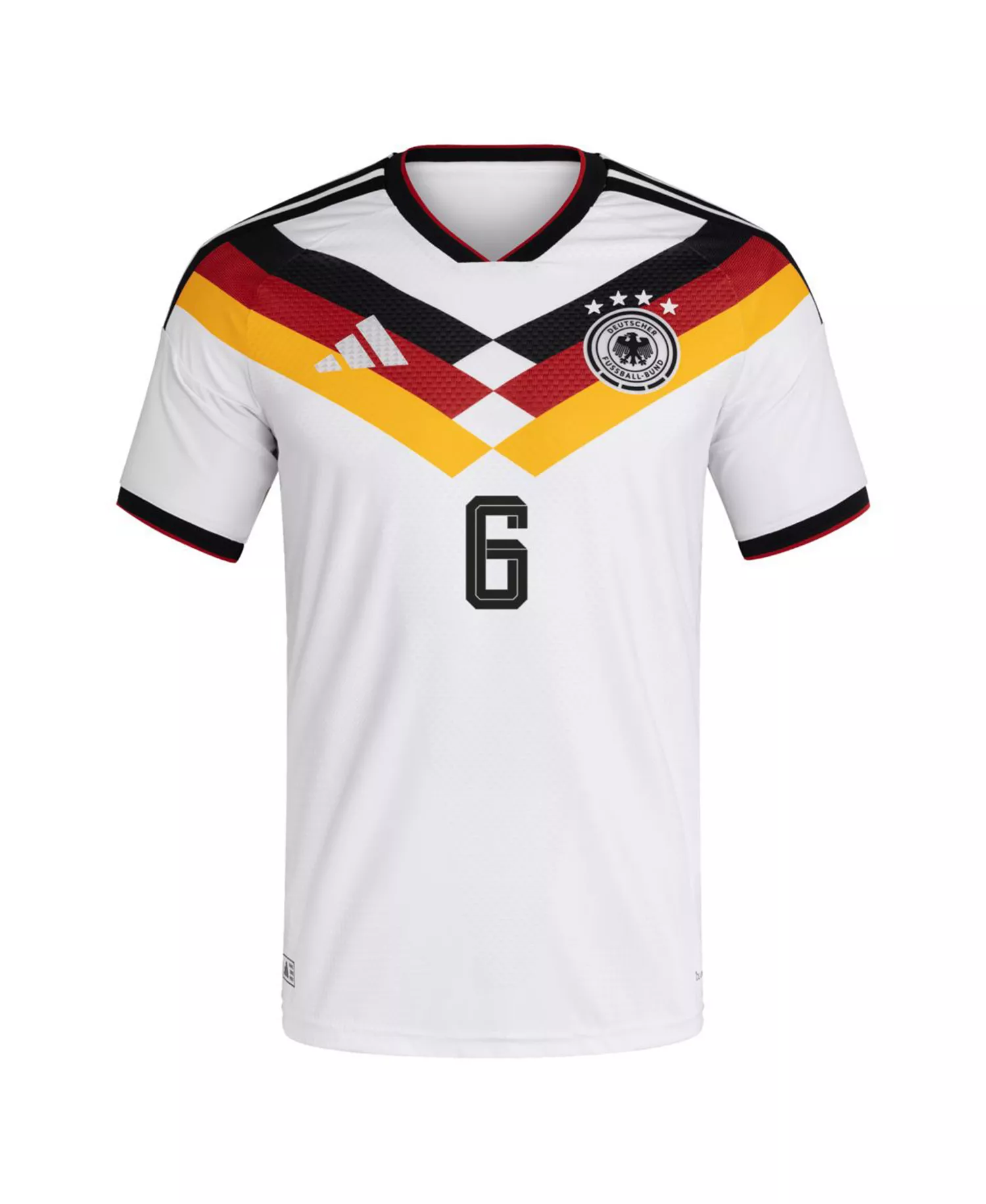 Men's Joshua Kimmich White Germany National Team 2026 Home Authentic Jersey - White - 2XL