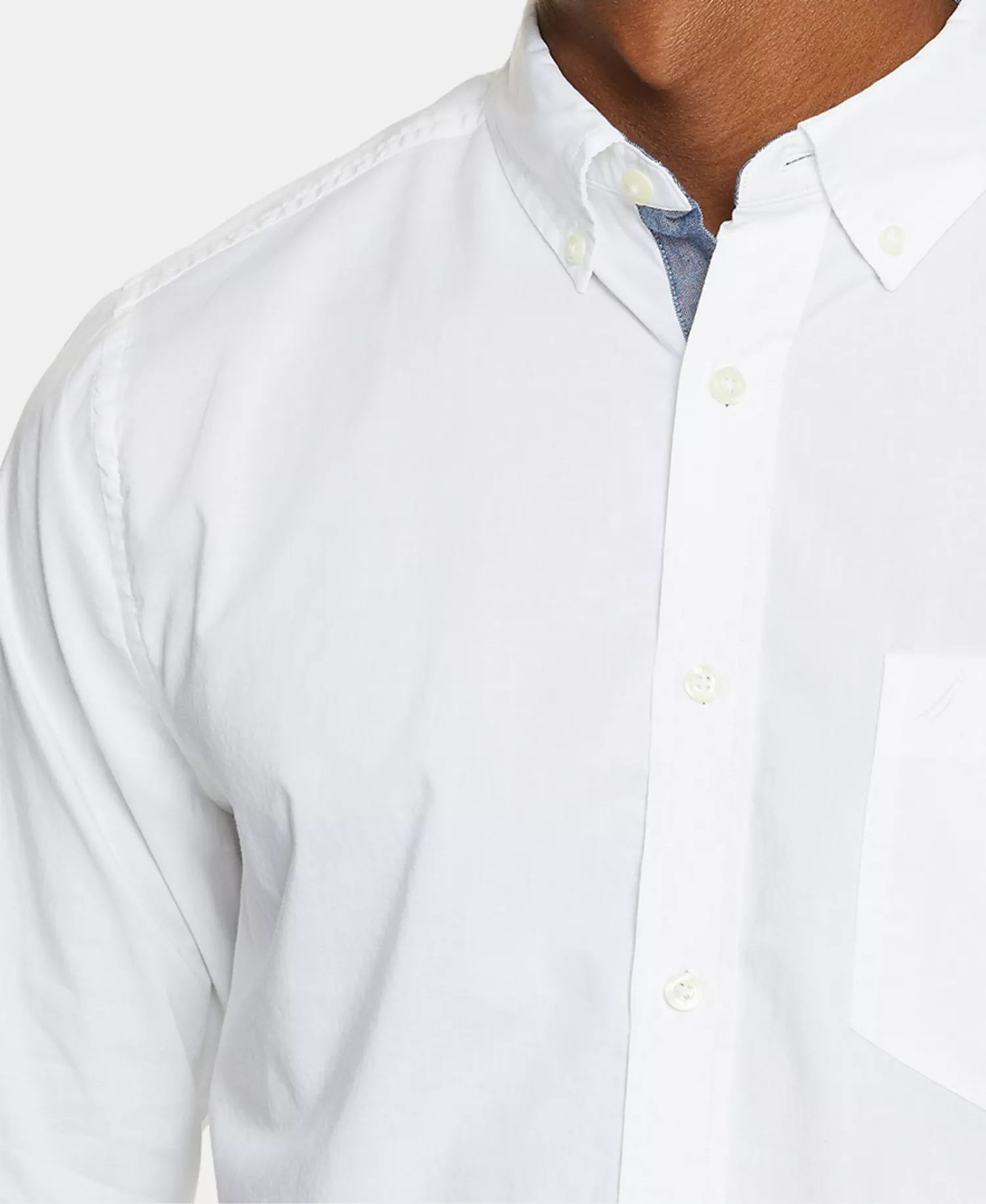 Men's Classic-Fit Stretch Solid Oxford Button-Down Shirt - Bright White - 2XL