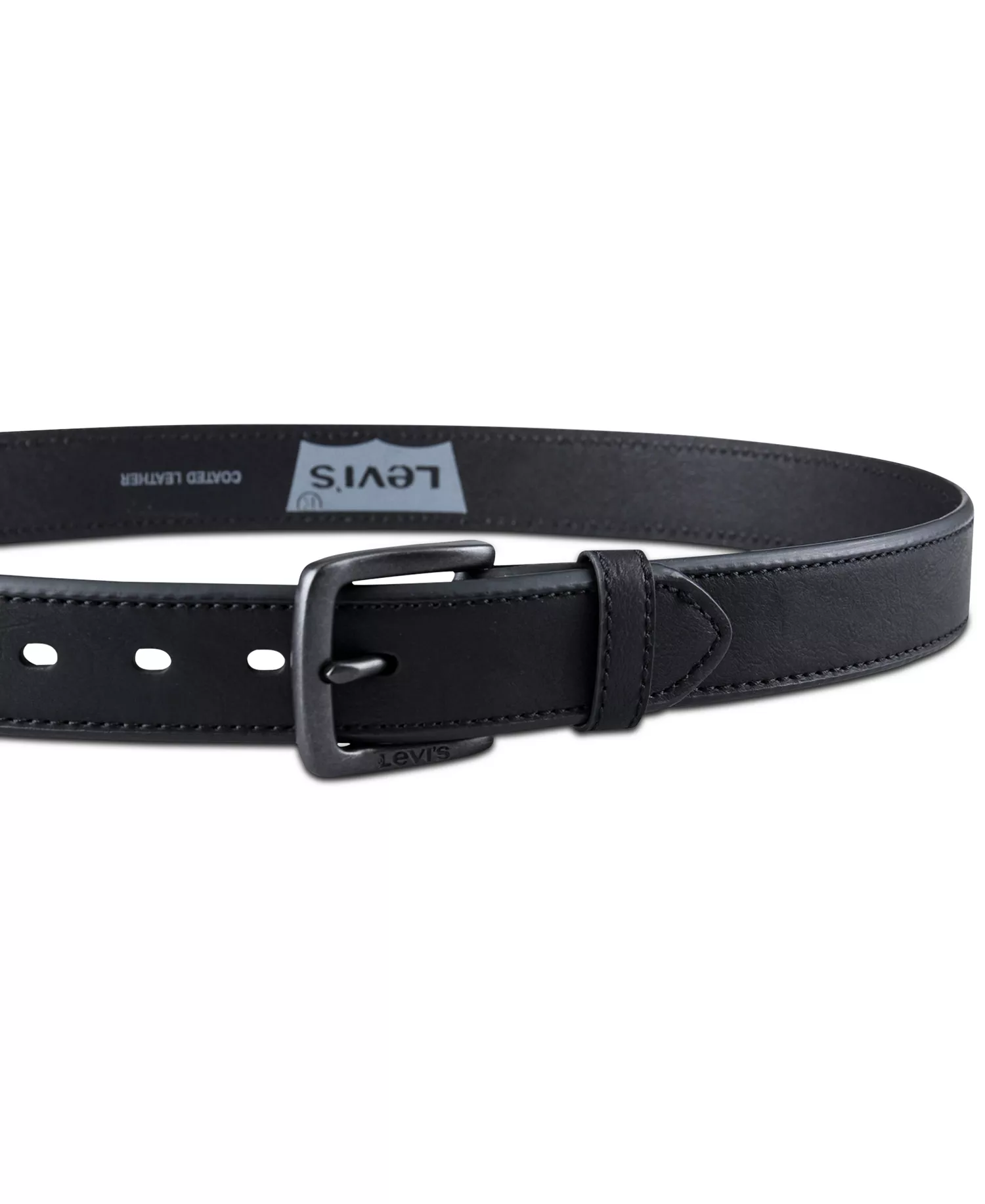 Men’s Casual Rivet Belt - Black - S (30-32)