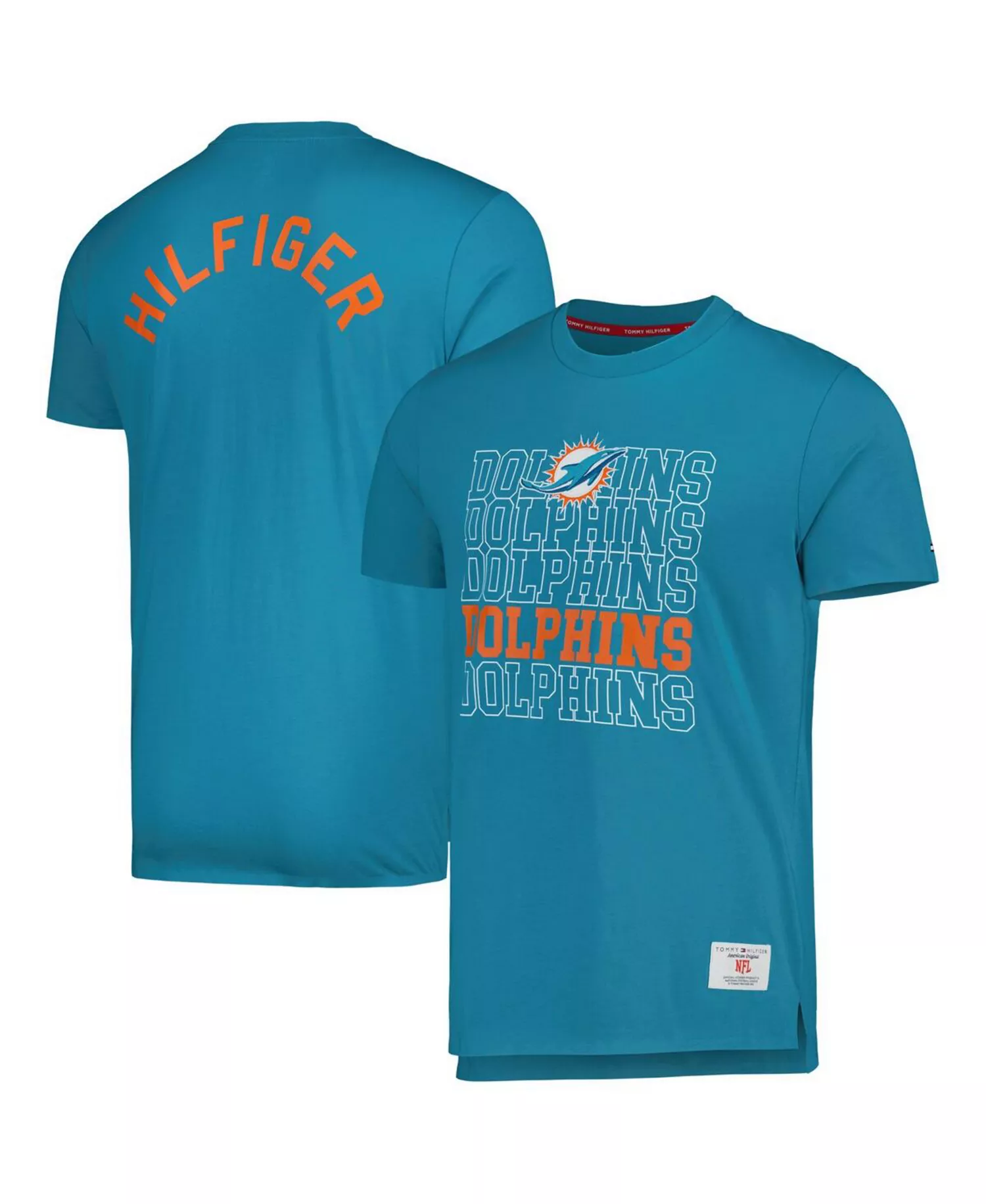 Men's Aqua Miami Dolphins Liam T-shirt - Aqua - L
