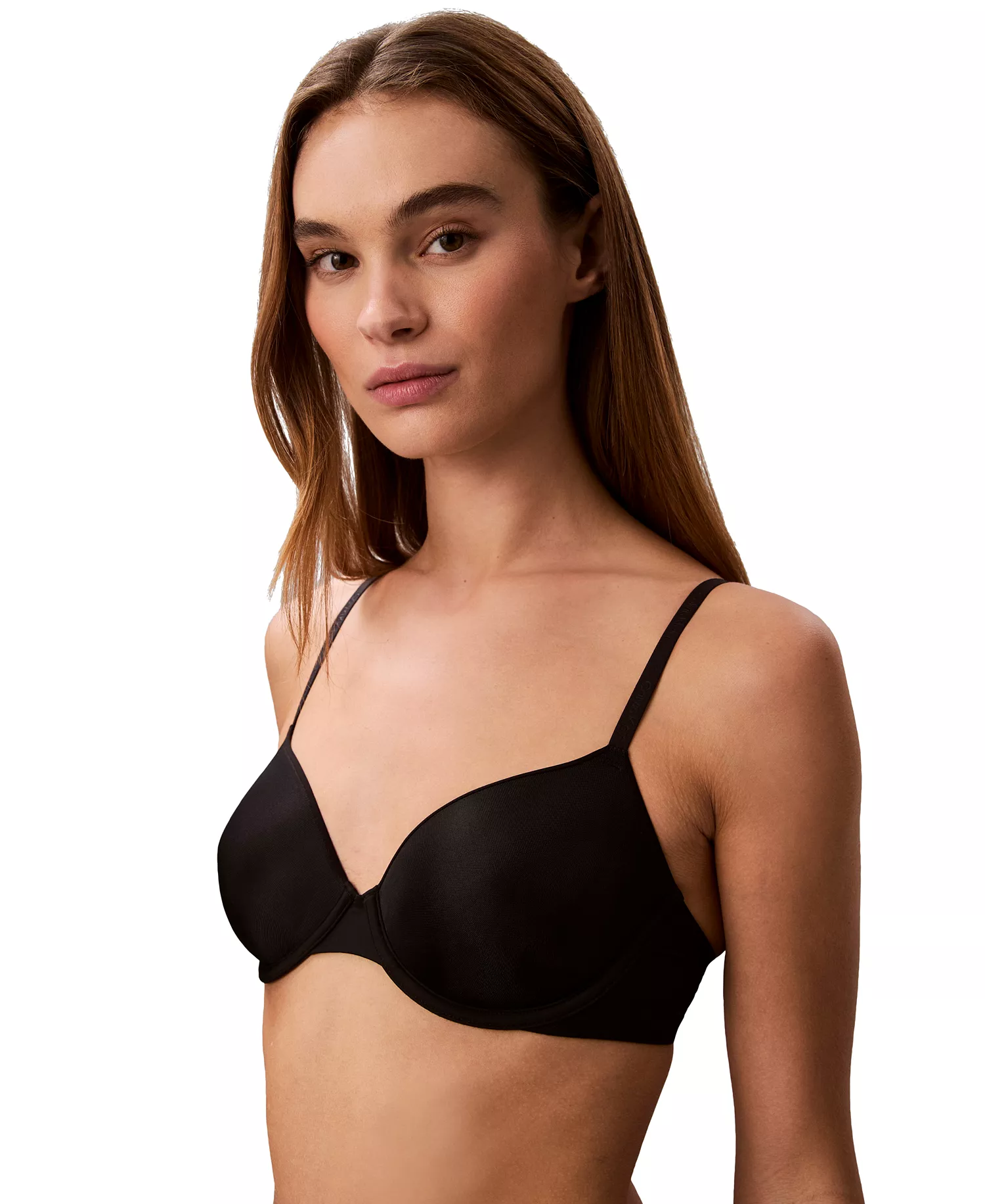 Women's Perfectly Fit Full-Coverage Demi Bra - Black - 32 - A
