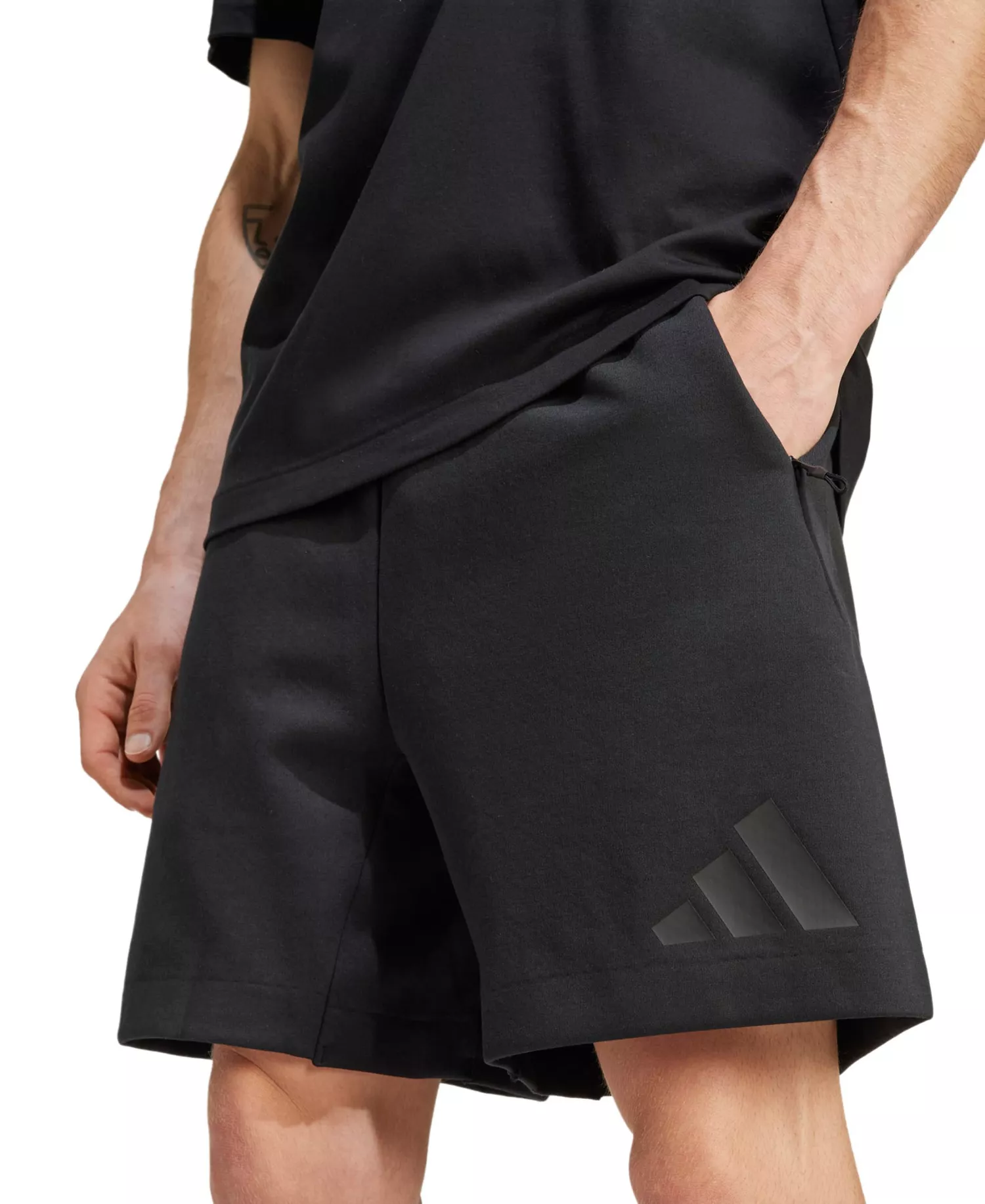 Men's Regular Fit Shorts - Black - 2XL