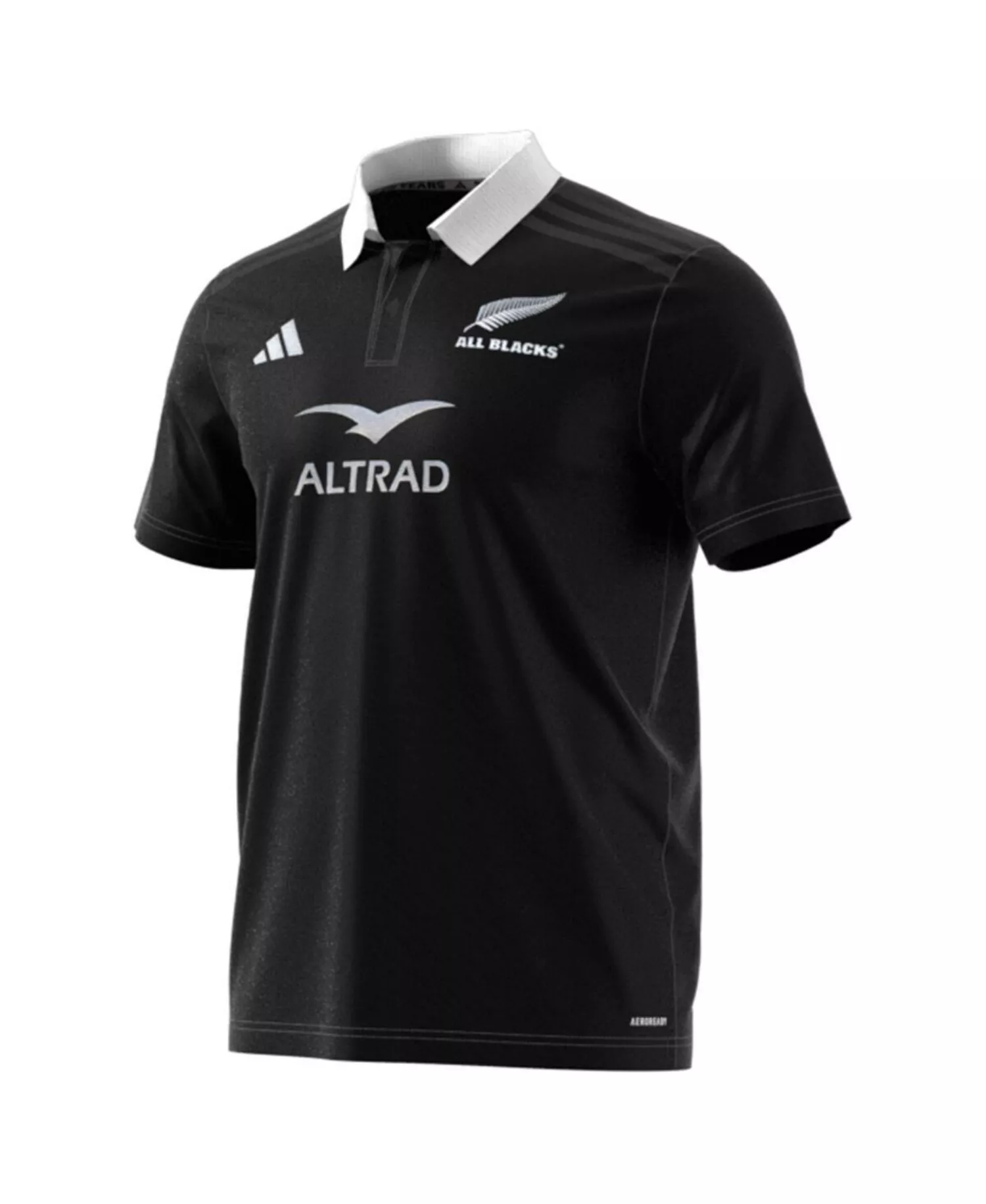 Men's Black New Zealand Rugby 2024/25 AEROREADY Polo - Black - 3XL