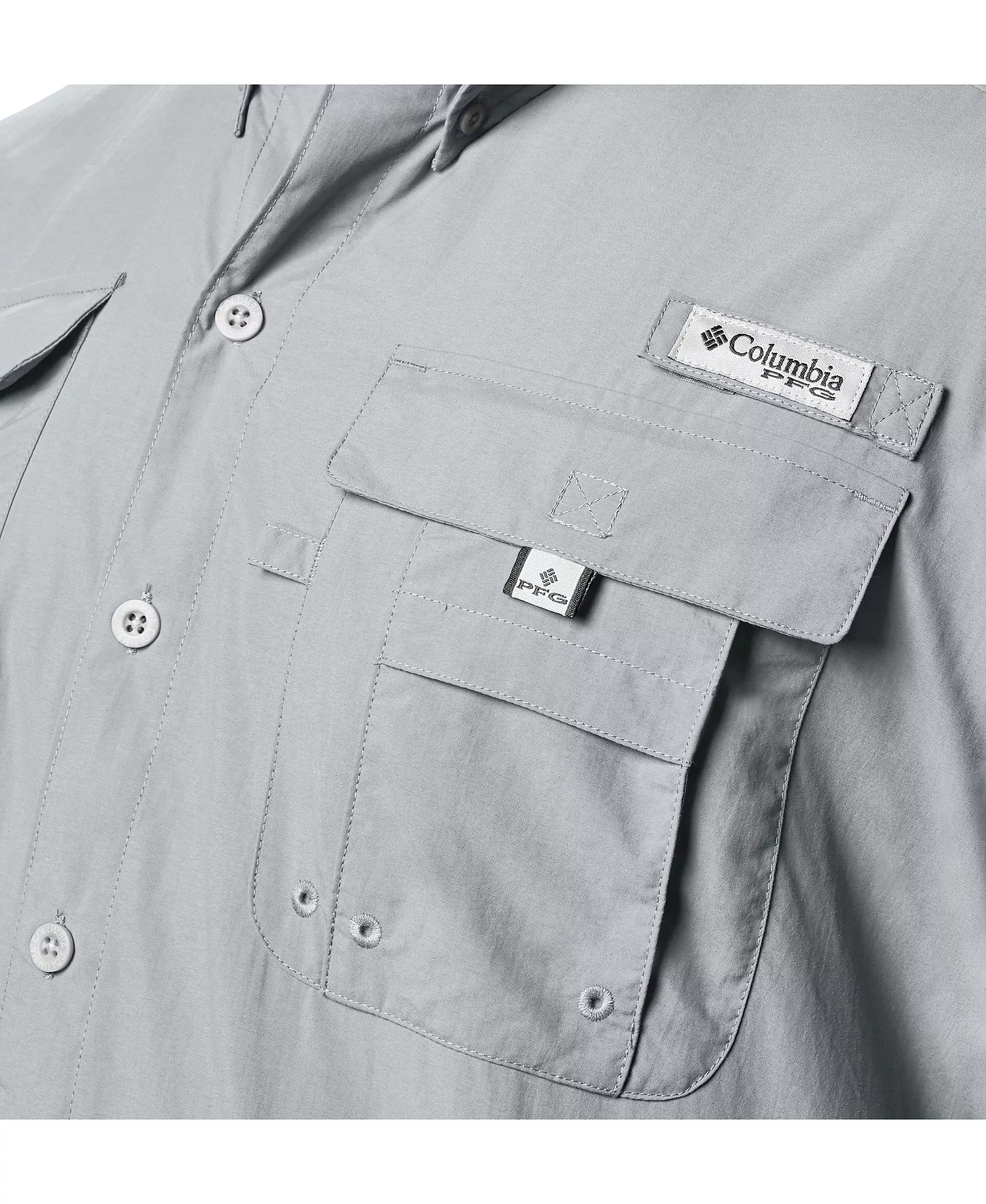 PFG Men's Bahama II UPF-50 Quick Dry Shirt - Black - L