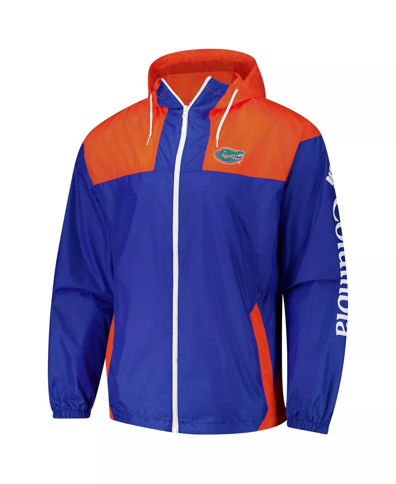Men's Royal Florida Gators Flash Challenger II Omni-Shade Full-Zip Windbreaker Jacket - Royal - L