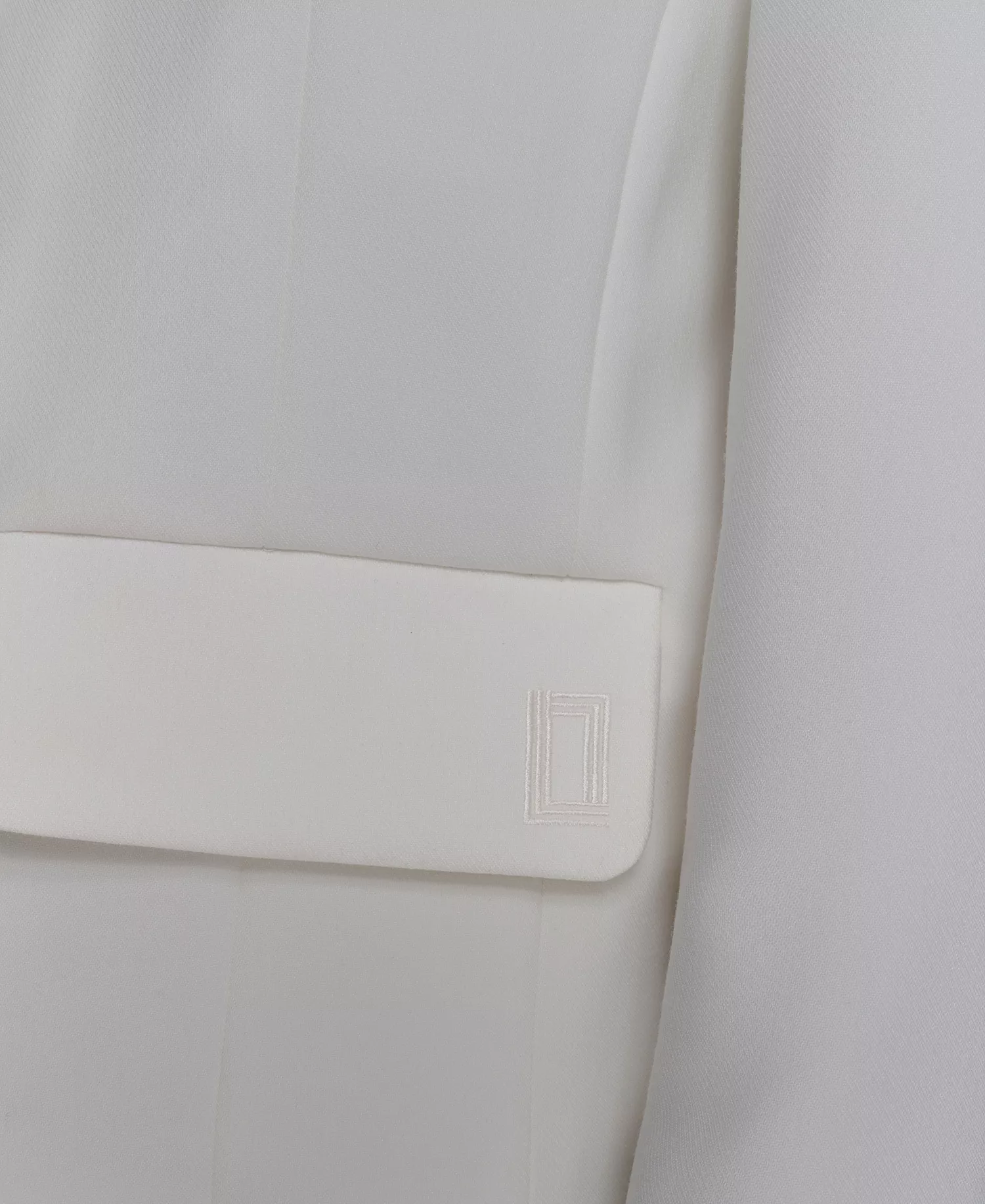 Women's Zip-Front Collared Jacket - Soft White - 10