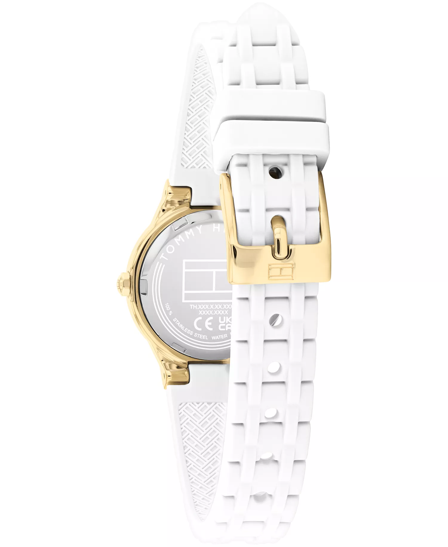 Women's Quartz White Silicone Strap Watch, 25mm - White - NO SIZE
