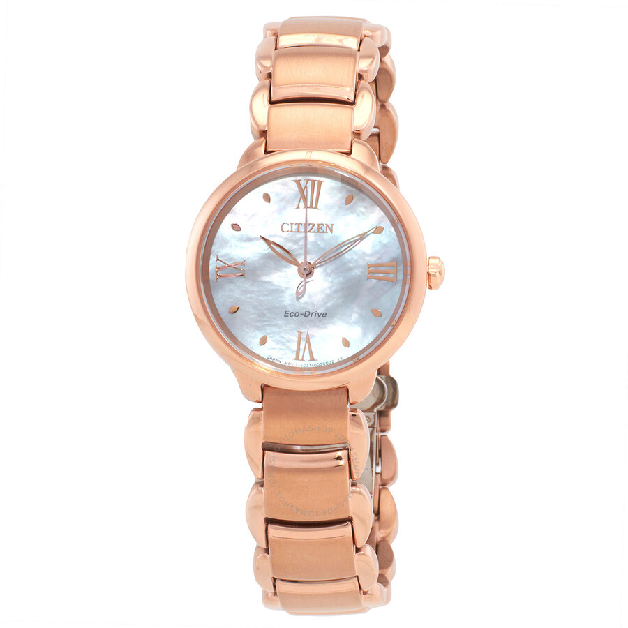 Citizen L Series Eco-Drive Mother of Pearl Dial Ladies Watch