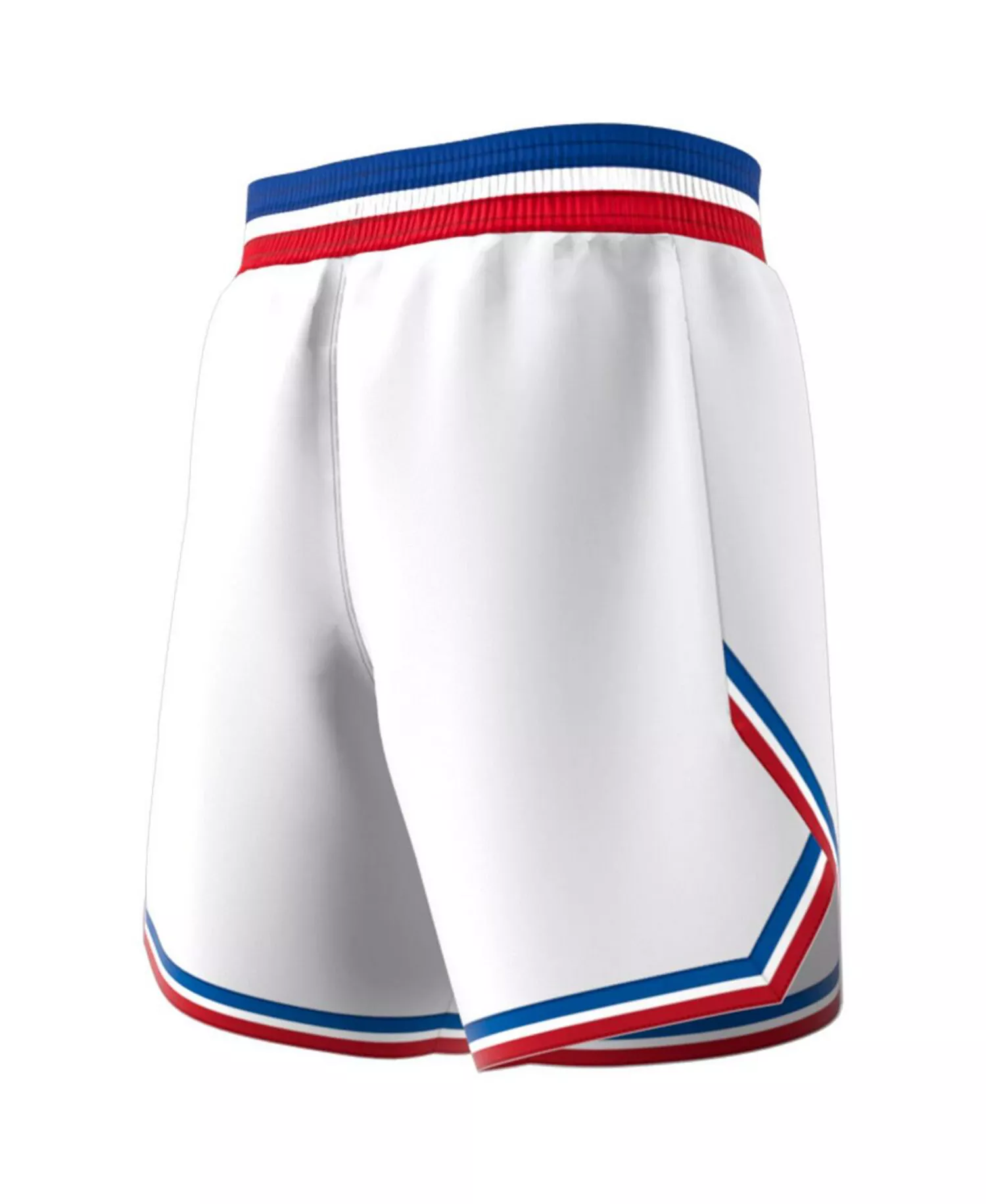 Men's White Kansas Jayhawks Swingman Replica Basketball Shorts - White - L