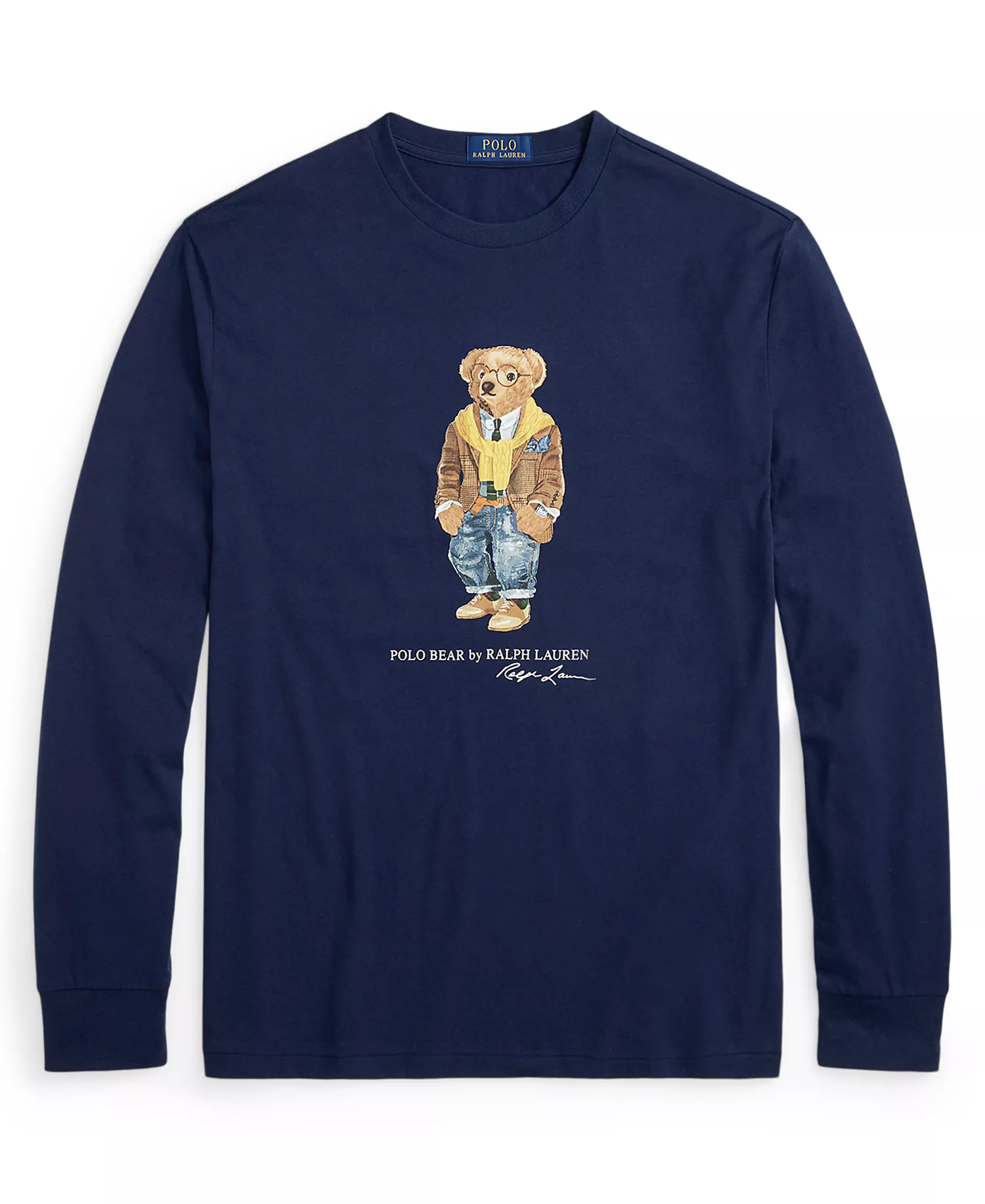 Men's Classic Fit Long-Sleeve T-Shirt - Newport Navy - 2XL