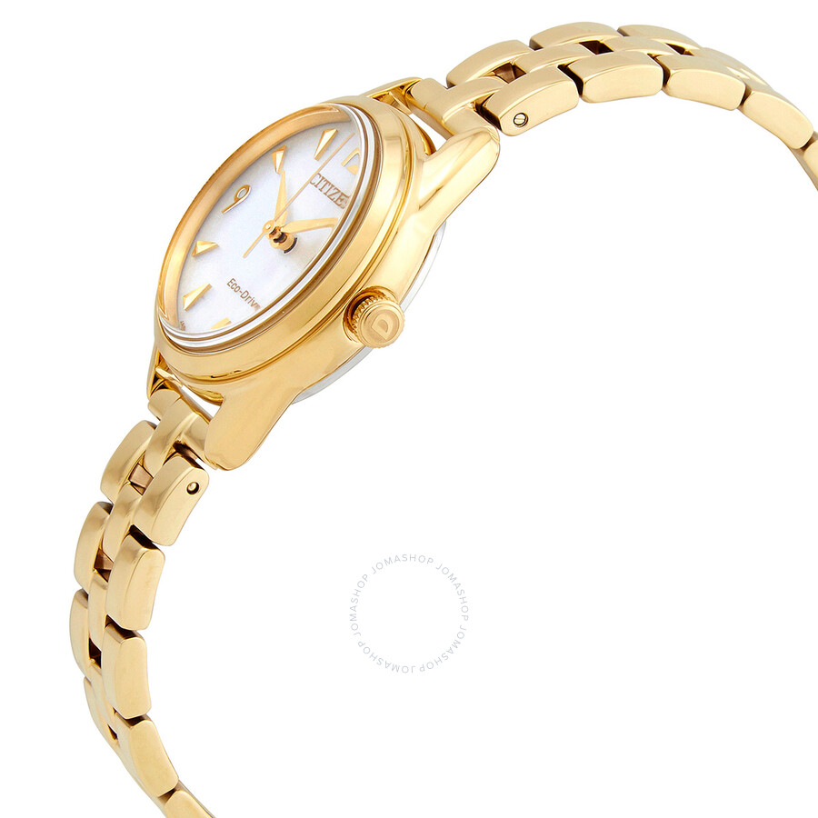 Citizen Silver Dial Eco-drive Ladies Watch