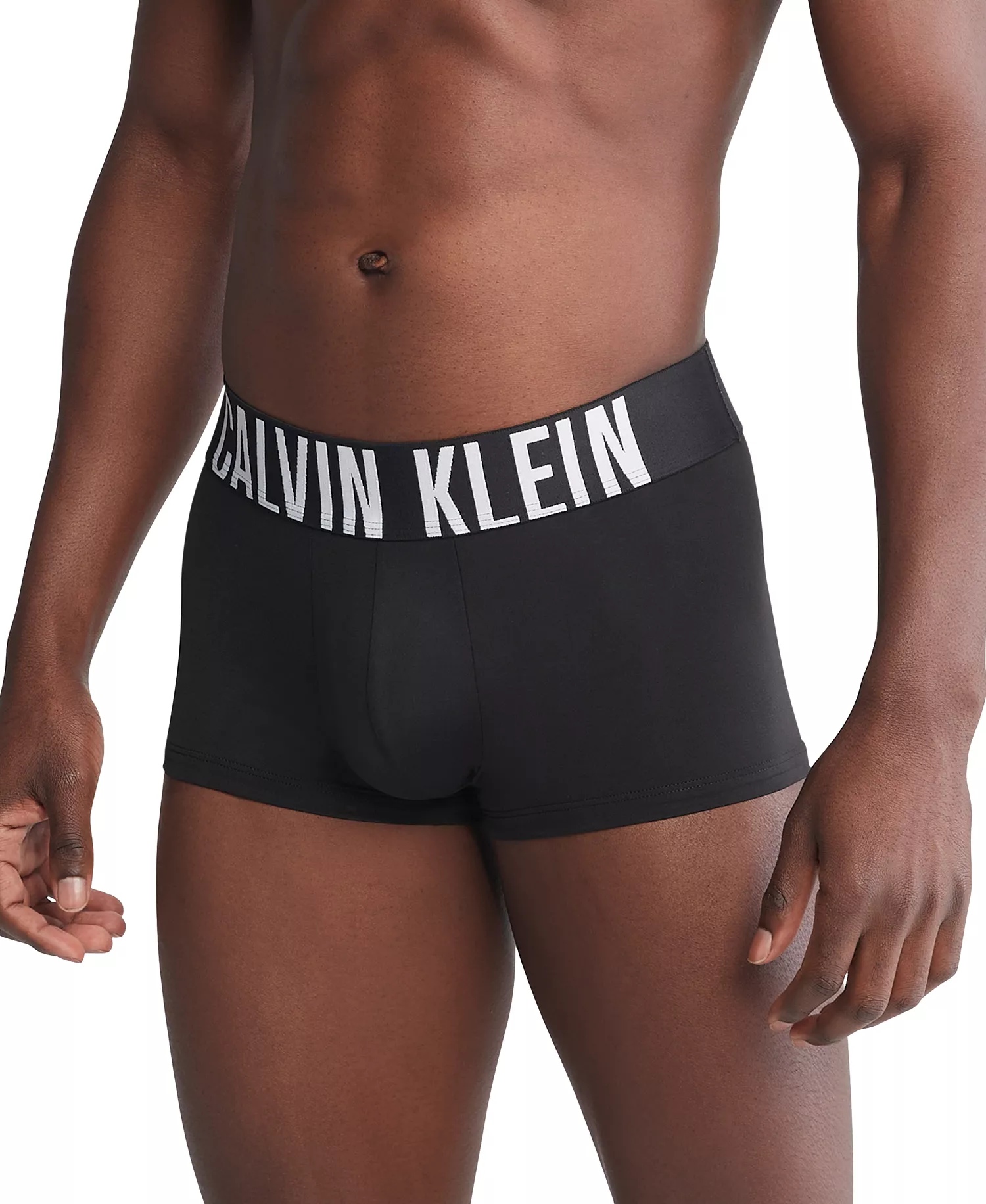 Men's 3-Pack Intense Power Micro Low Rise Trunks - Black - L