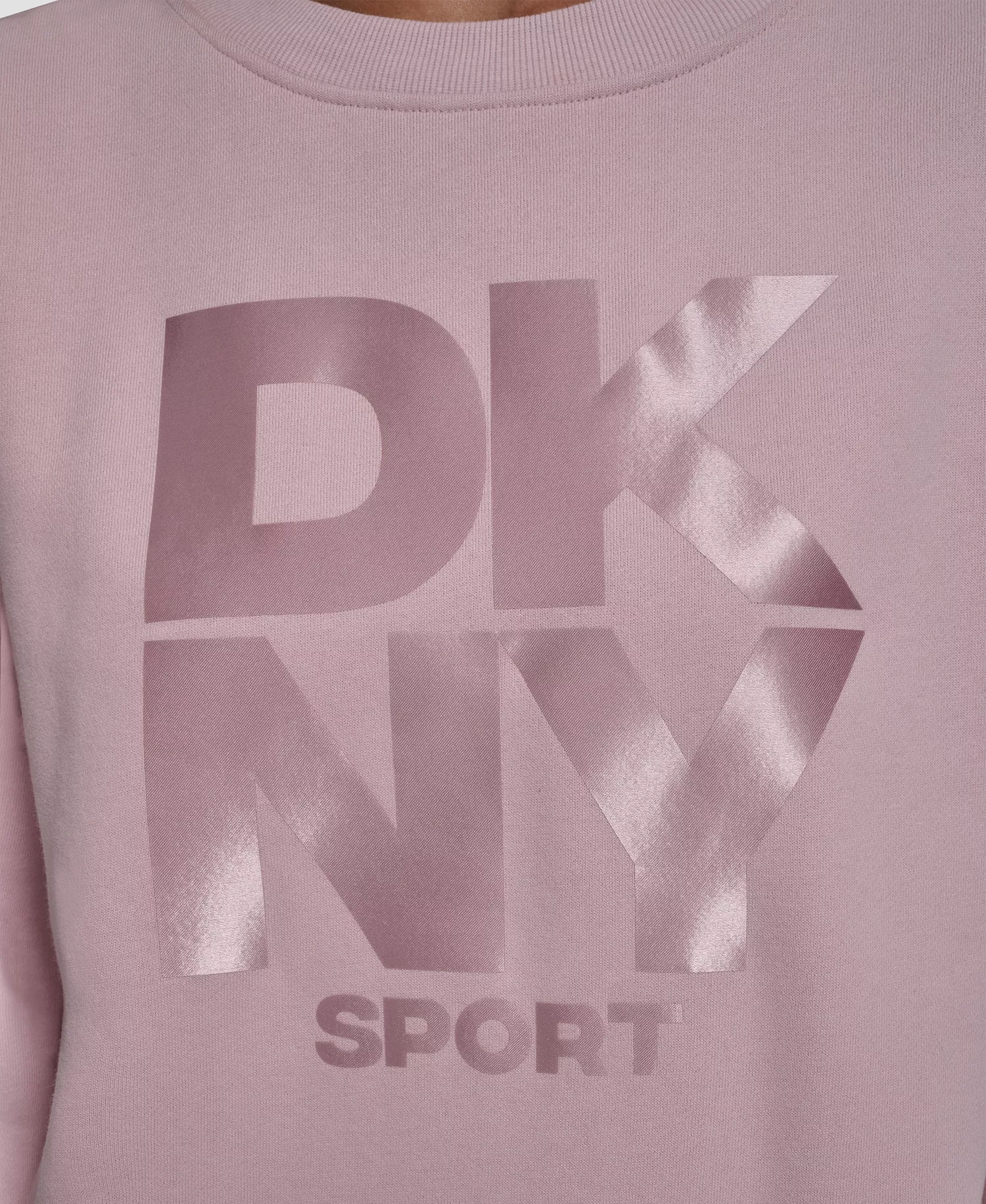 Women's Transfer Logo Crew Neck Sweatshirt - Allure - M