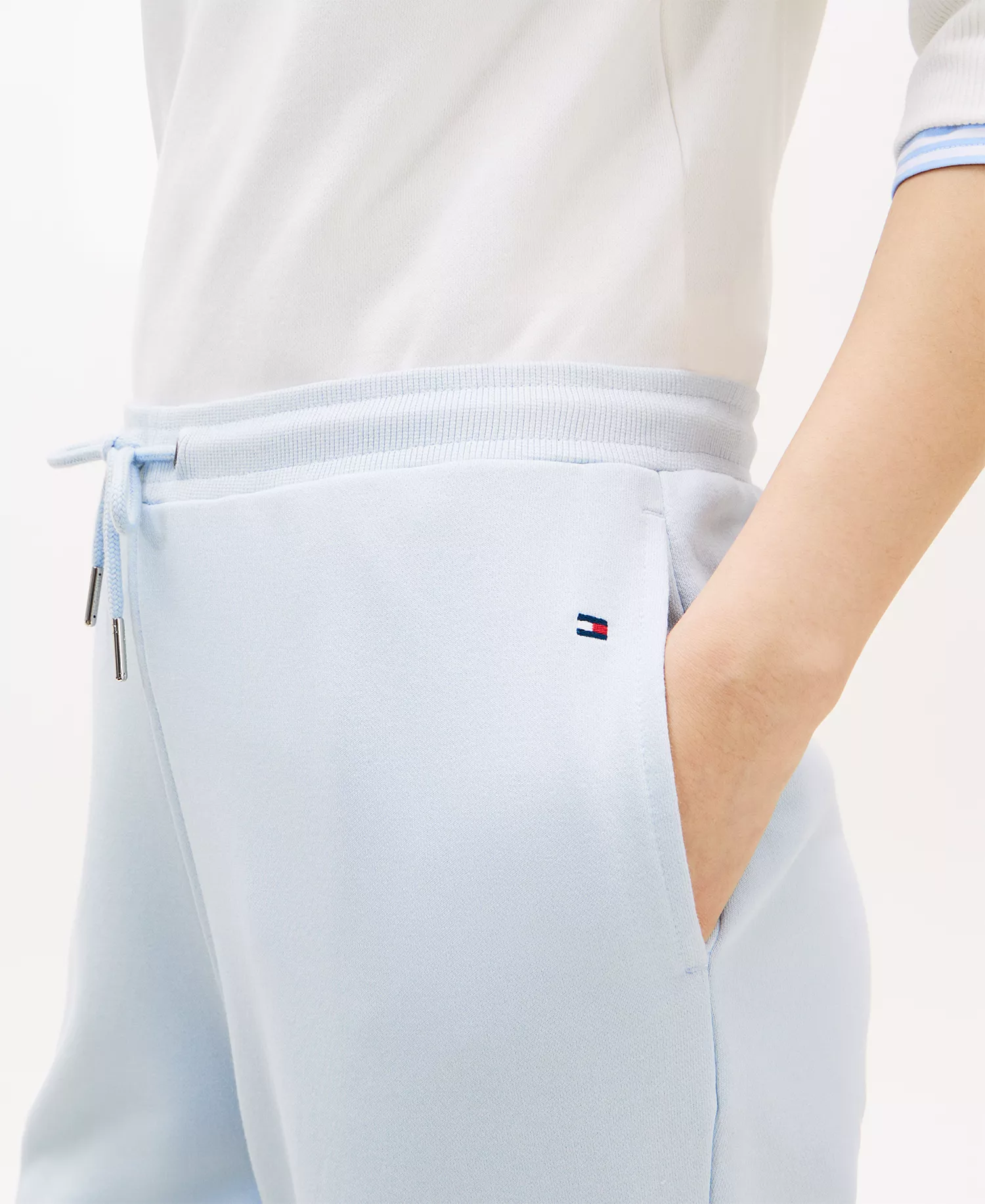 Women's Terry Pull-On Jogger Pants - Breezy Blue - L