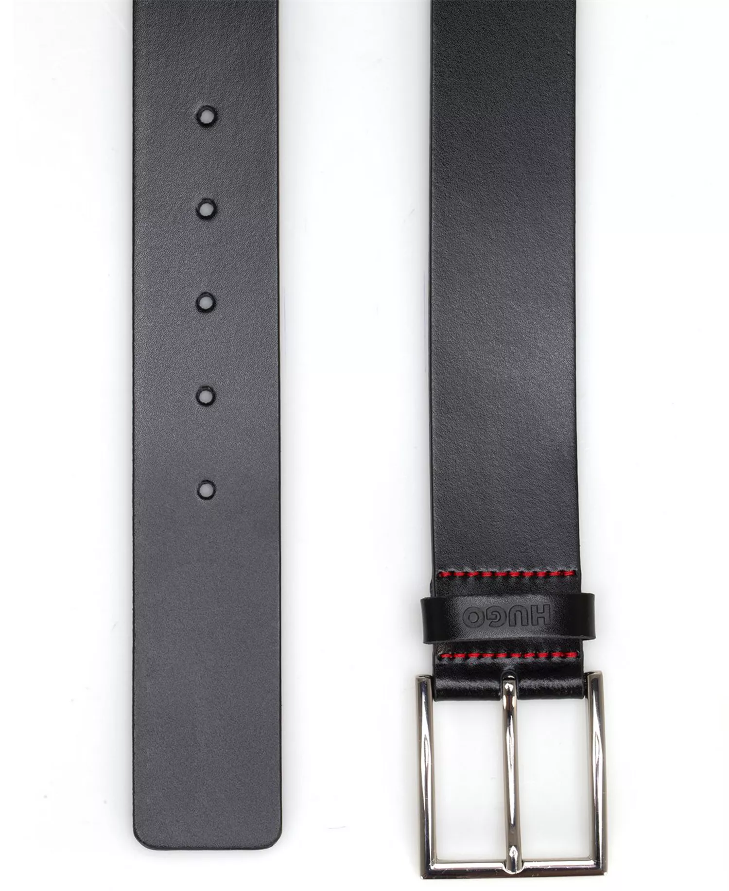 Men's Grainy Leather Belt - Black - 30