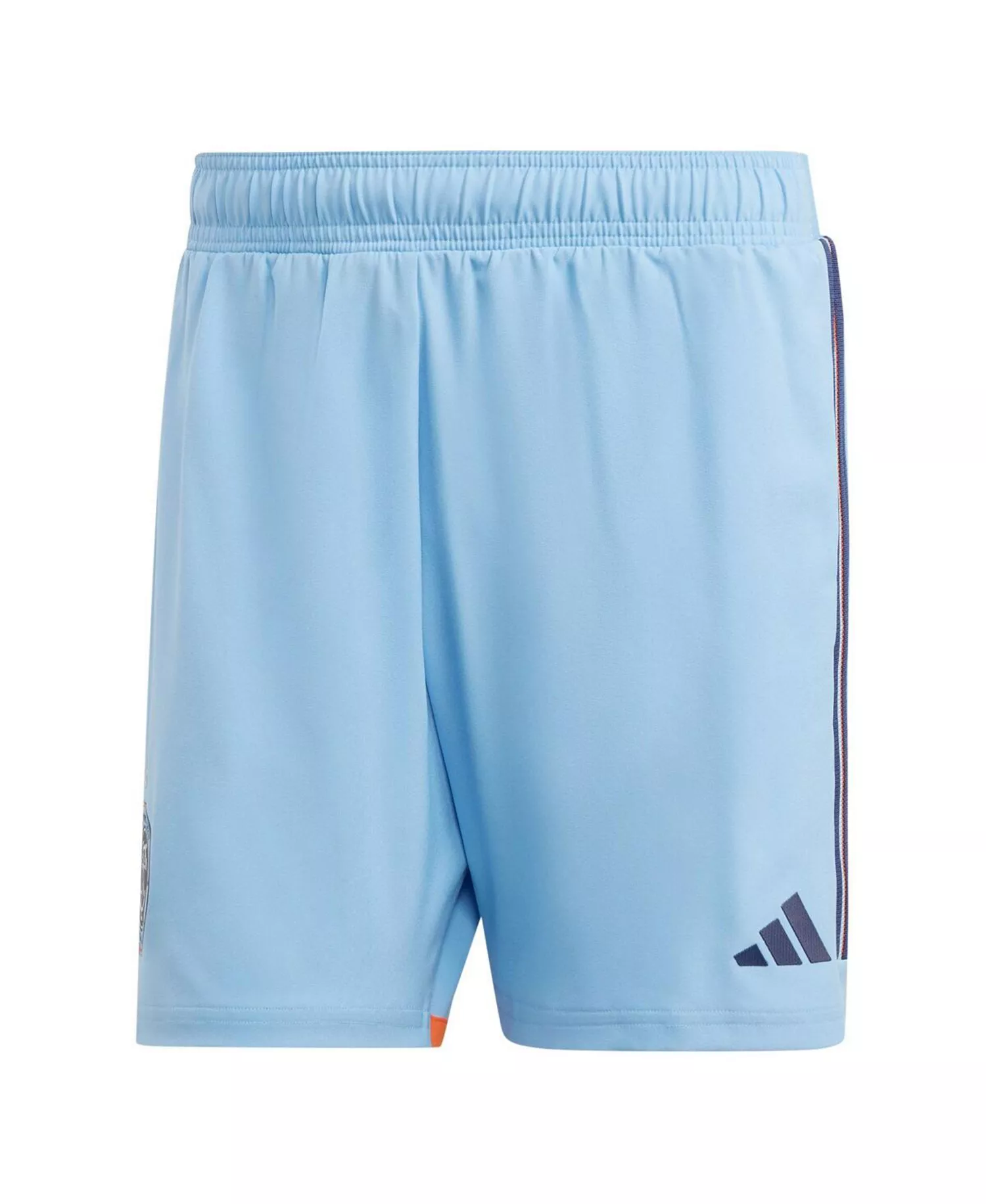 Men's Sky Blue New York City FC AEROREADY Authentic Shorts - Sky Blue - 2XL