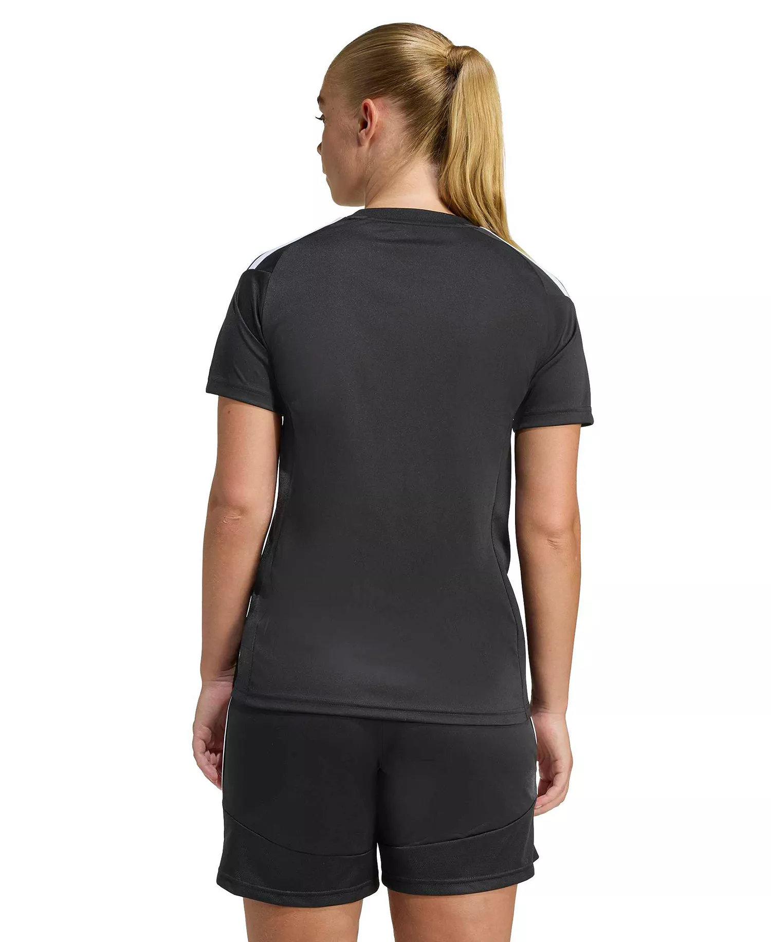 Women's Tiro 26 League Soccer Jersey T-Shirt - Black/white - 2XL