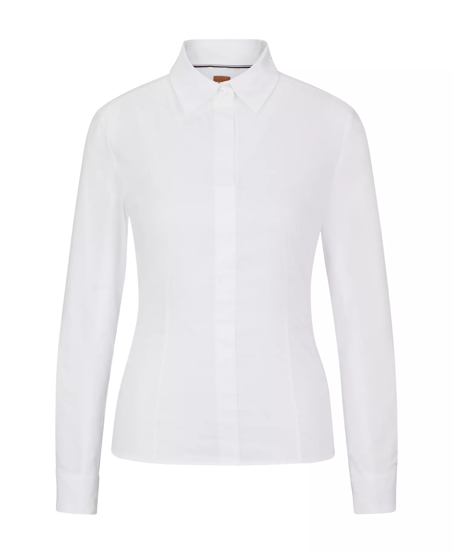 Women's Slim-Fit Blouse - White - 0