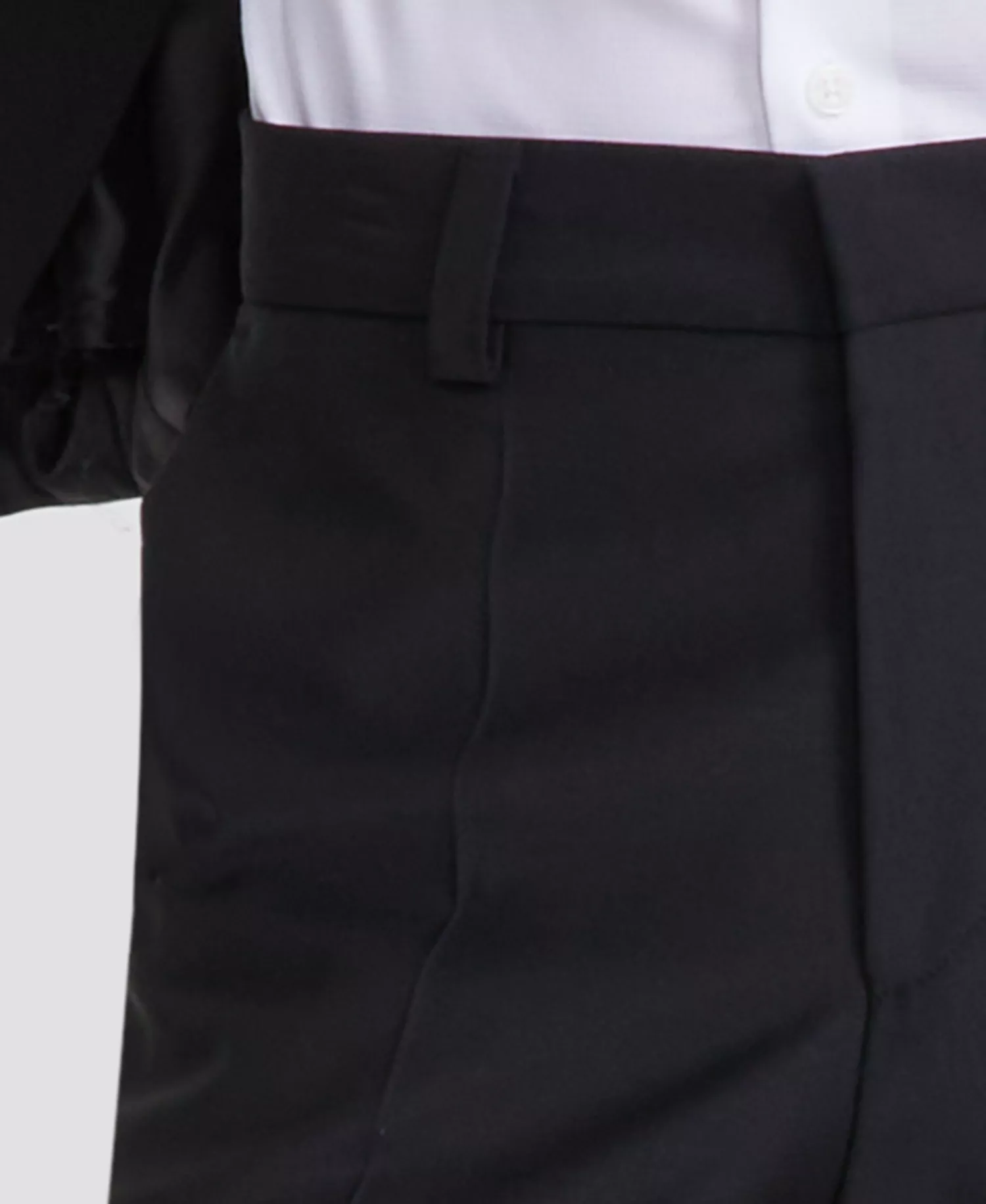 Men Modern-Fit Wool Blend Suit - Black - 36R