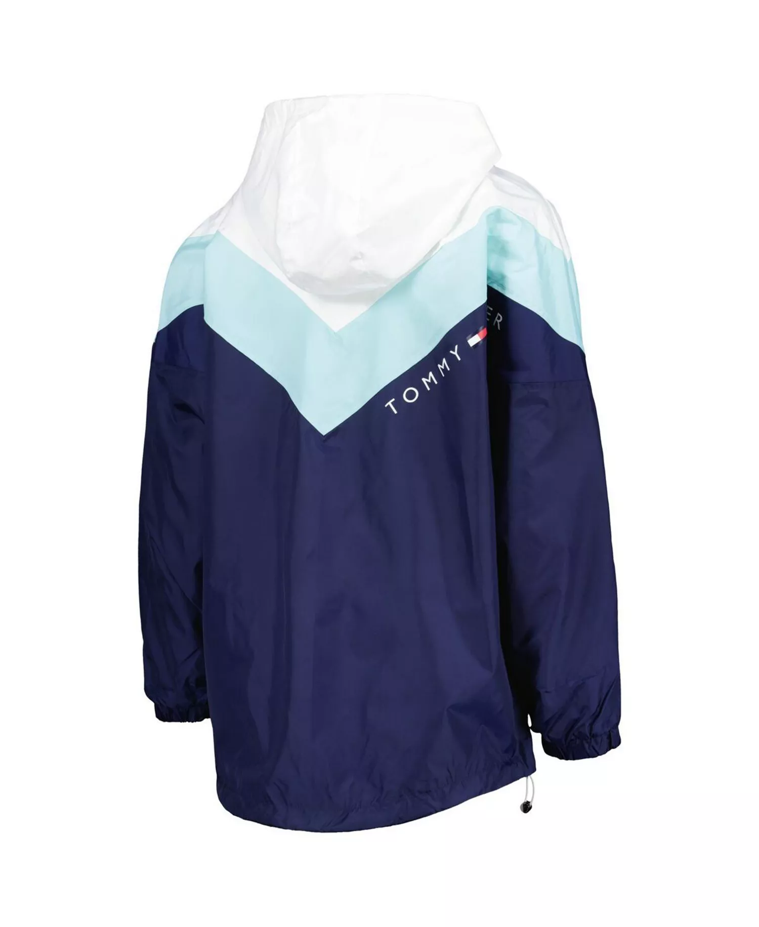 Women's Blue, Deep Sea Blue Seattle Kraken Staci Half-Zip Windbreaker Jacket - Blue, Deep Sea Blue - S