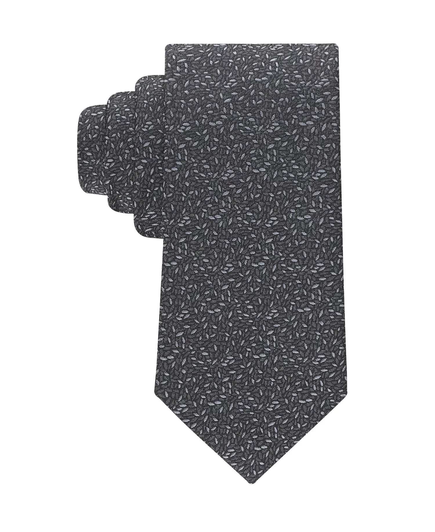 Men's Madison Botanical Tie - Charcoal - ONE SIZE